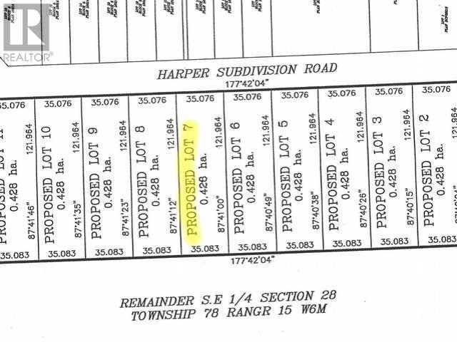 Lot 7 Harper Sub, Dawson Creek, British Columbia  V1G 4H8 - Photo 4 - 195244