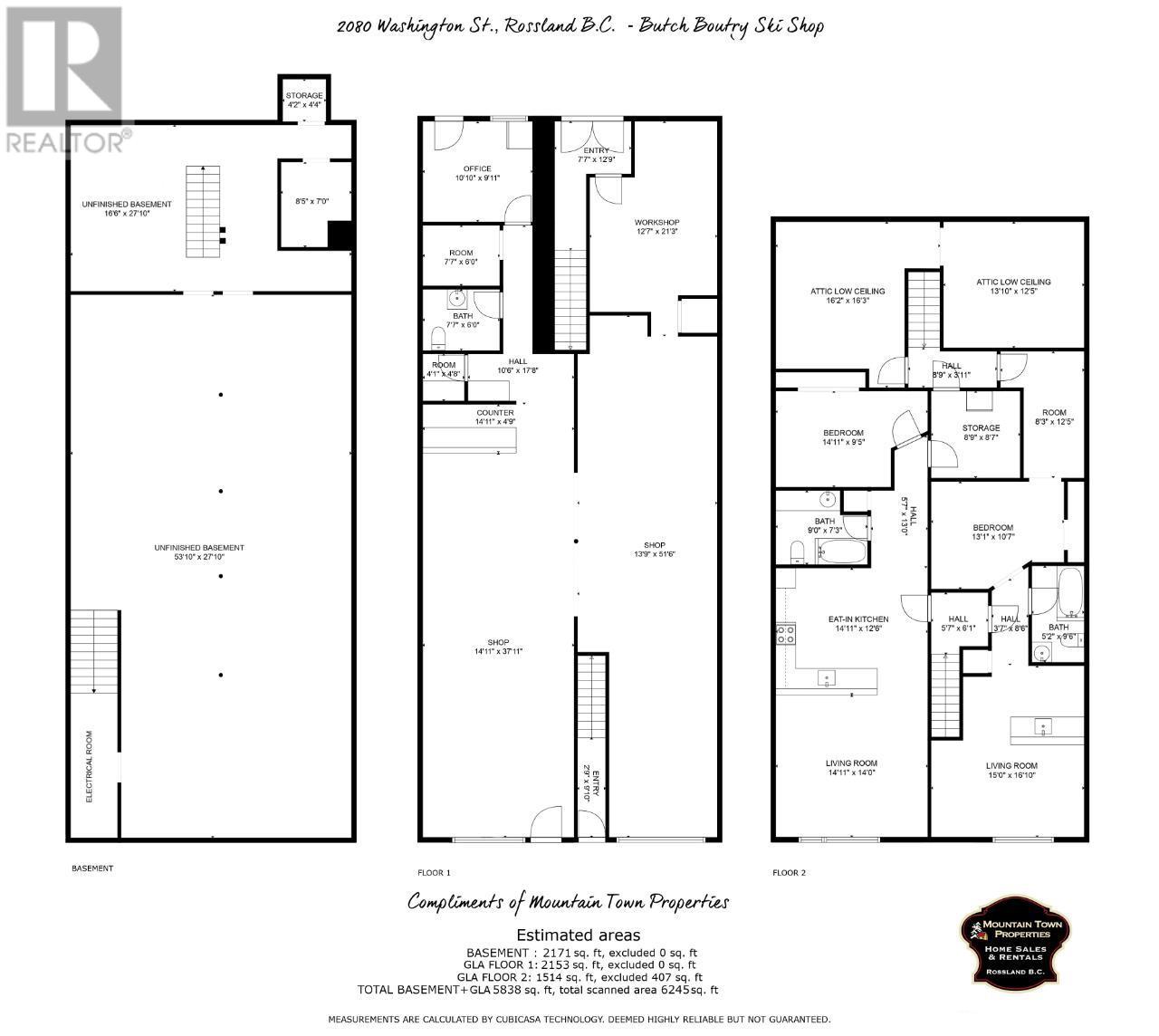 2080 Washington Street, Rossland, British Columbia  V0G 1Y0 - Photo 20 - 2474569