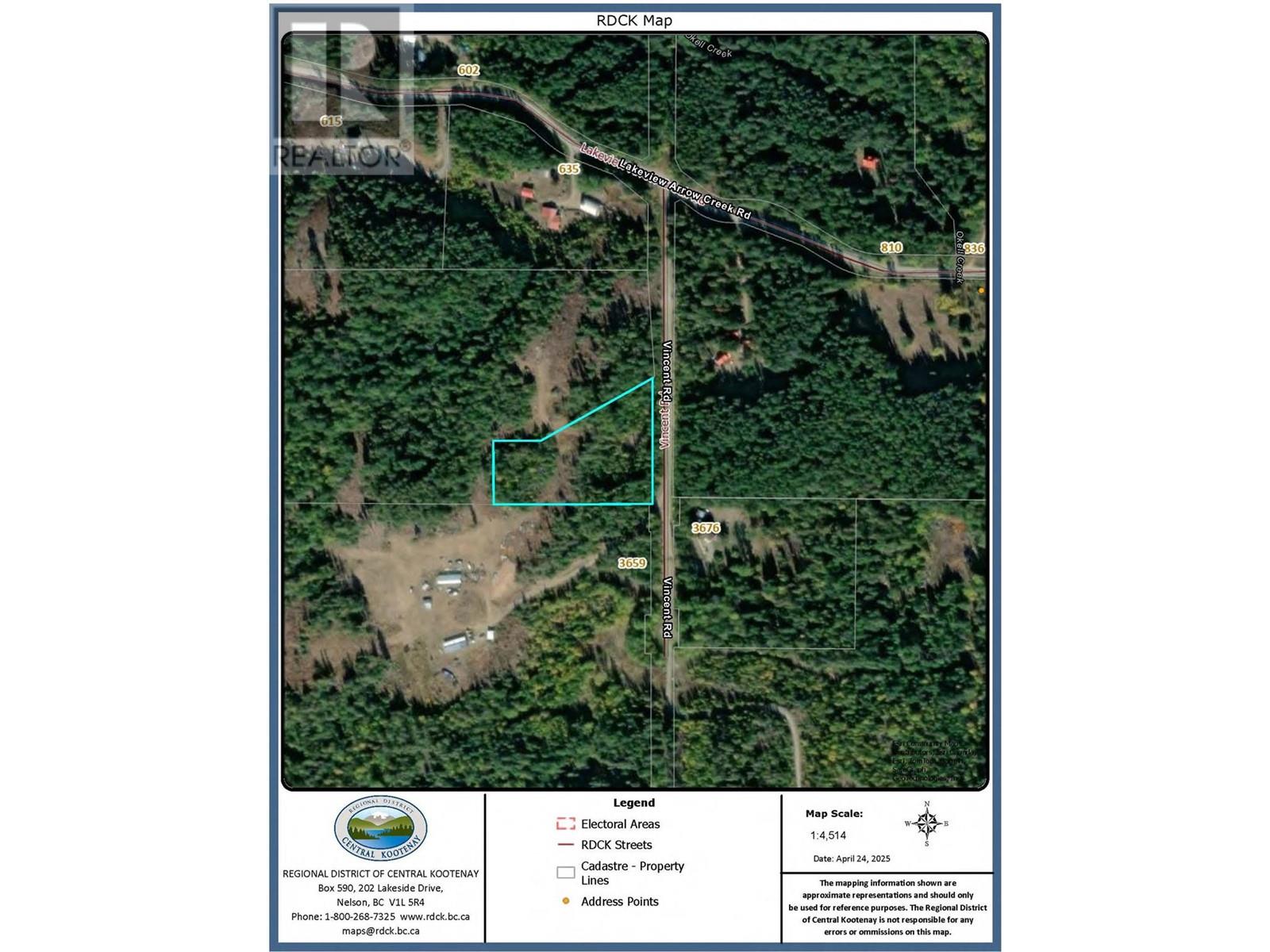Lot A Vincent Road, Wynndel, British Columbia  V0B 1G8 - Photo 3 - 10344986
