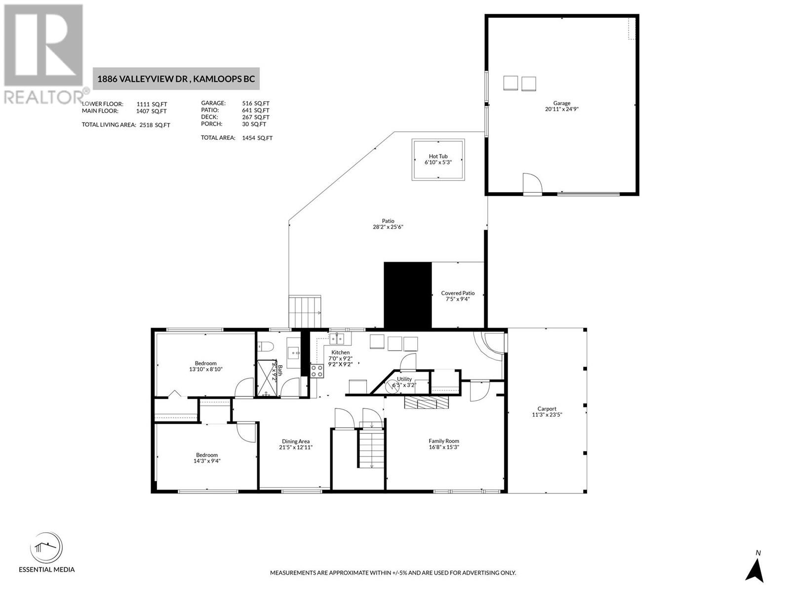 1886 Valleyview Drive, Kamloops, British Columbia  V2C 4B9 - Photo 48 - 10352175