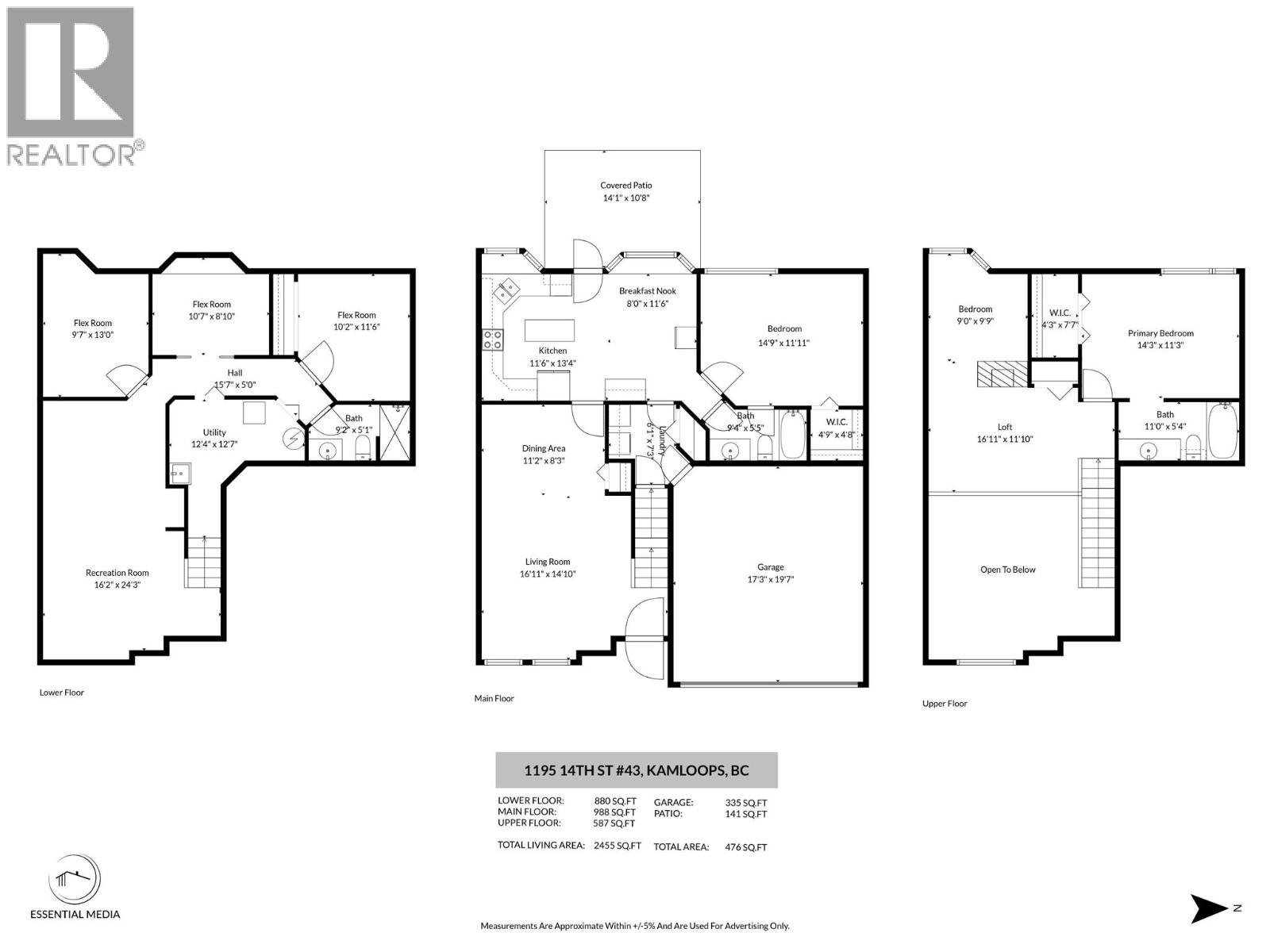 1195 14th Street Unit# 43, Kamloops, British Columbia  V2B 8S1 - Photo 47 - 10365891