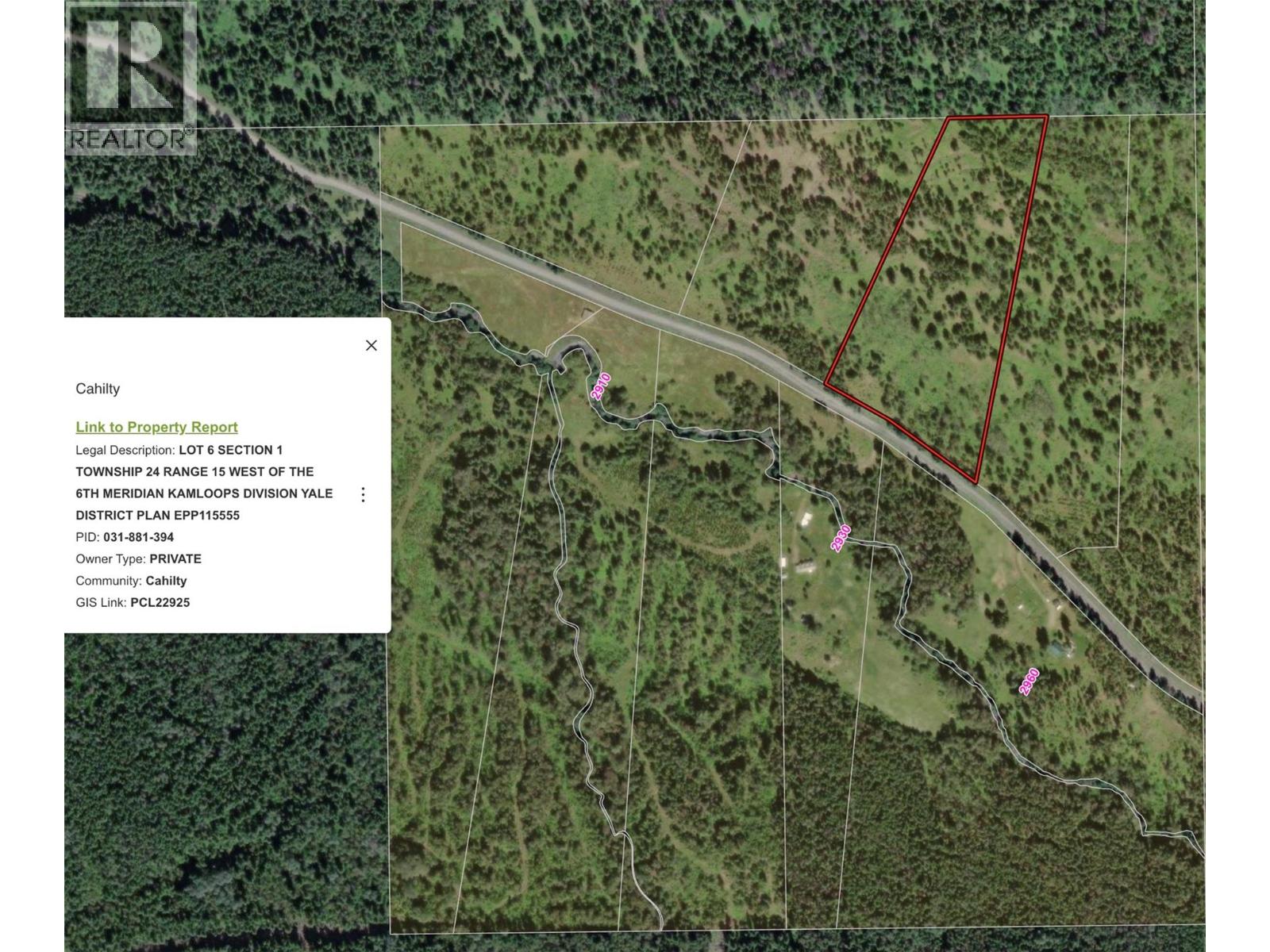 Lot 6 Fadear Creek Road, Kamloops, British Columbia  V0E 2E0 - Photo 1 - 10369131