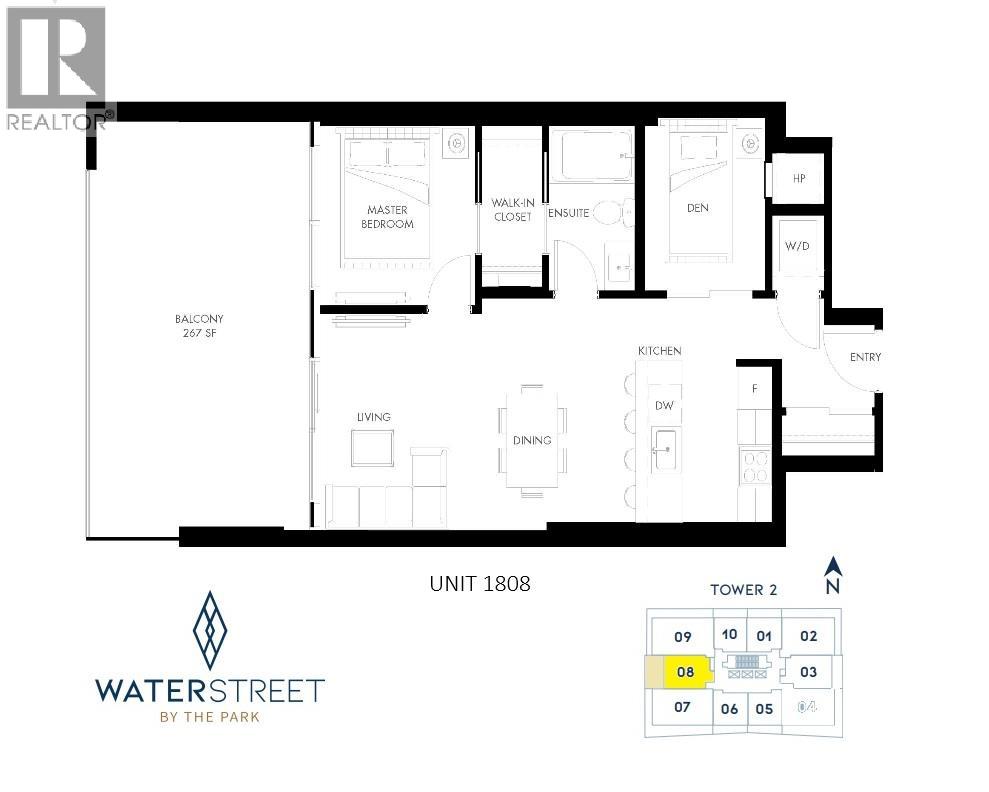 1626 Water Street Unit# 1808, Kelowna, British Columbia  V1Y 0N7 - Photo 29 - 10374526