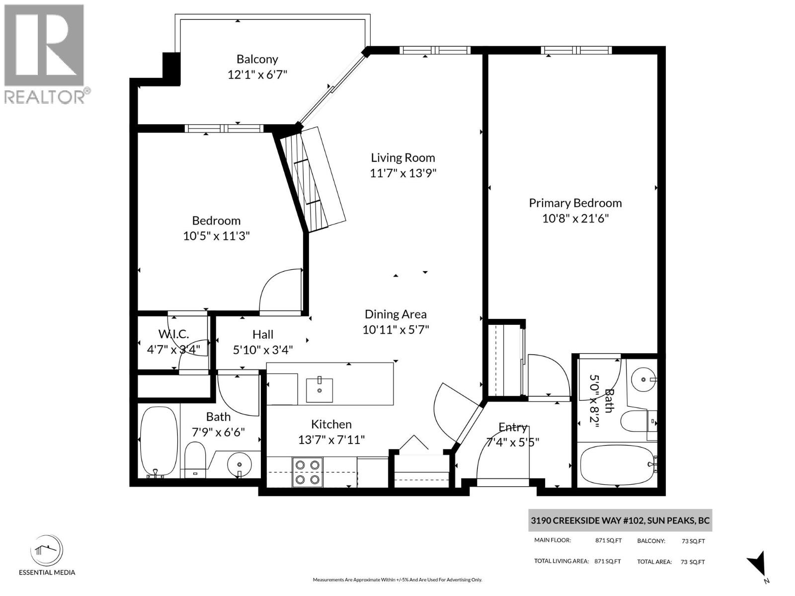 3190 Creekside Way Unit# 102, Sun Peaks, British Columbia  V0E 5N0 - Photo 27 - 10374949