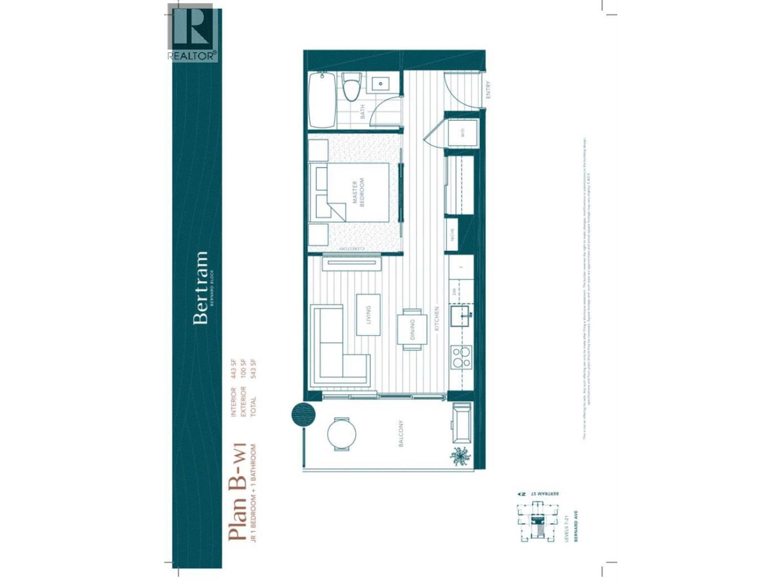 1488 Bertram Street Unit# 1001, Kelowna, British Columbia  V1Y 0M6 - Photo 12 - 10378596