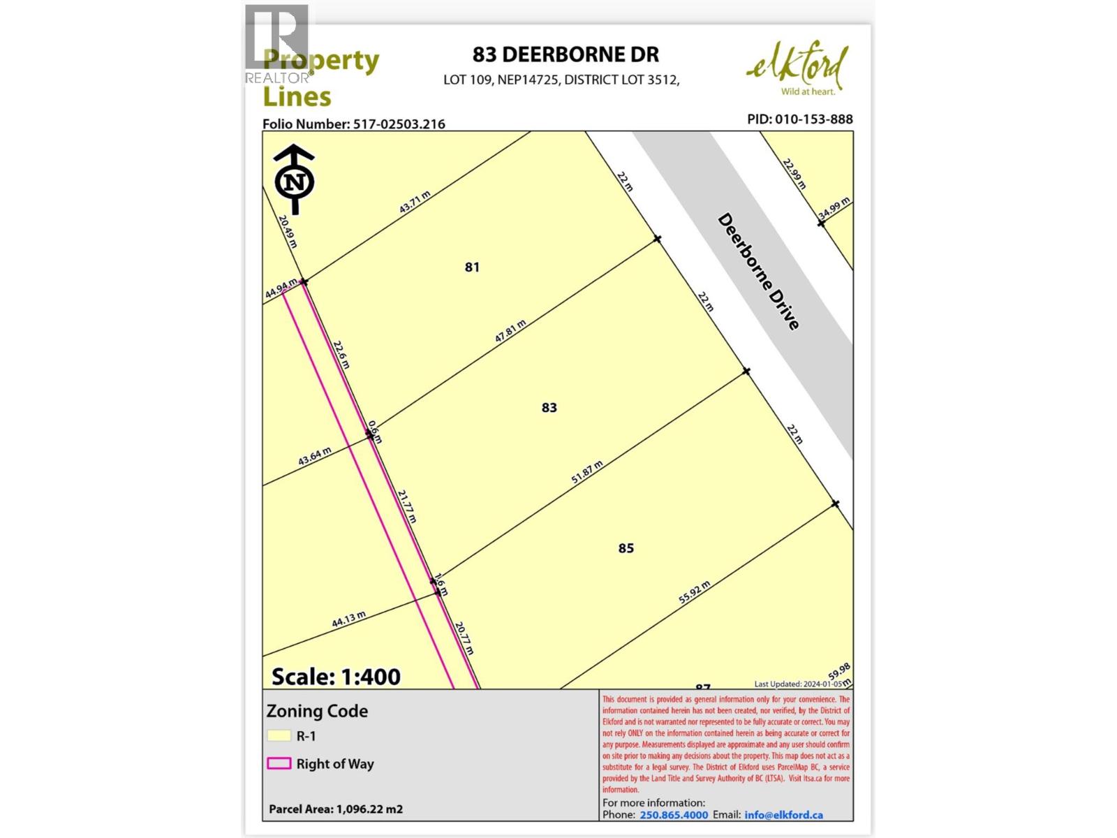 83 DEERBORNE Drive, elkford, British Columbia