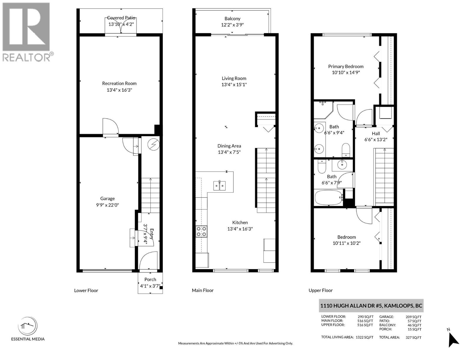 1110 Hugh Allan Drive Unit# 5, Kamloops, British Columbia  V1S 0B5 - Photo 28 - 10379892