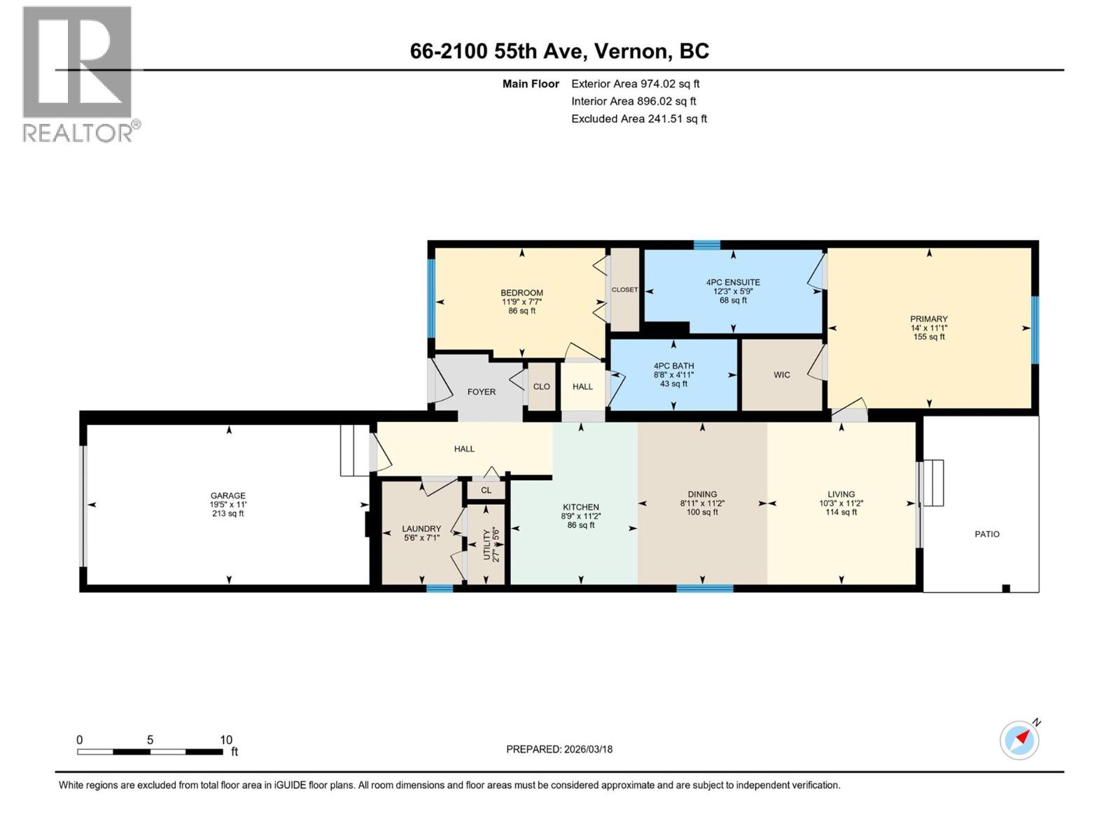 2100 55 Avenue Unit# 66, Vernon, British Columbia  V1T 9Y6 - Photo 26 - 10379476