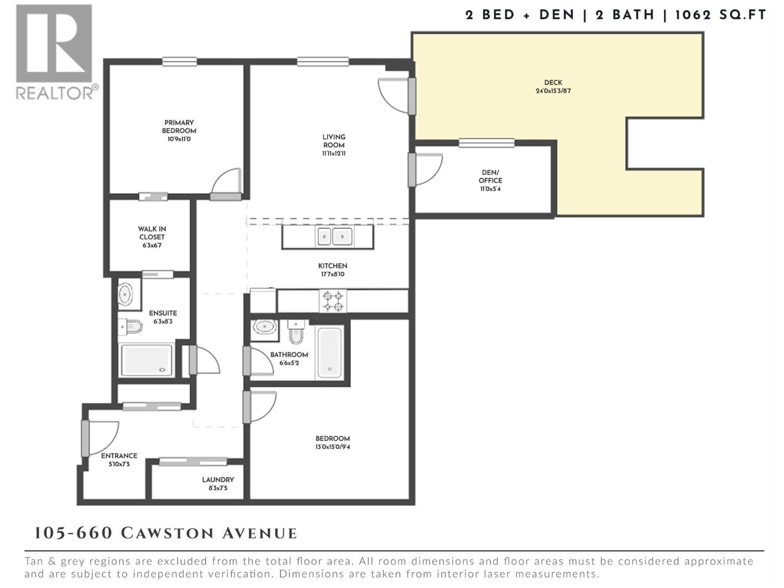660 Cawston Avenue Unit# 105, Kelowna, British Columbia  V1Y 9M1 - Photo 18 - 10380424
