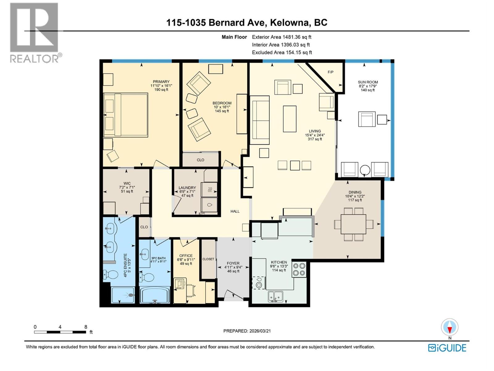 1035 Bernard Avenue Unit# 115, Kelowna, British Columbia  V1Y 6P7 - Photo 36 - 10380226