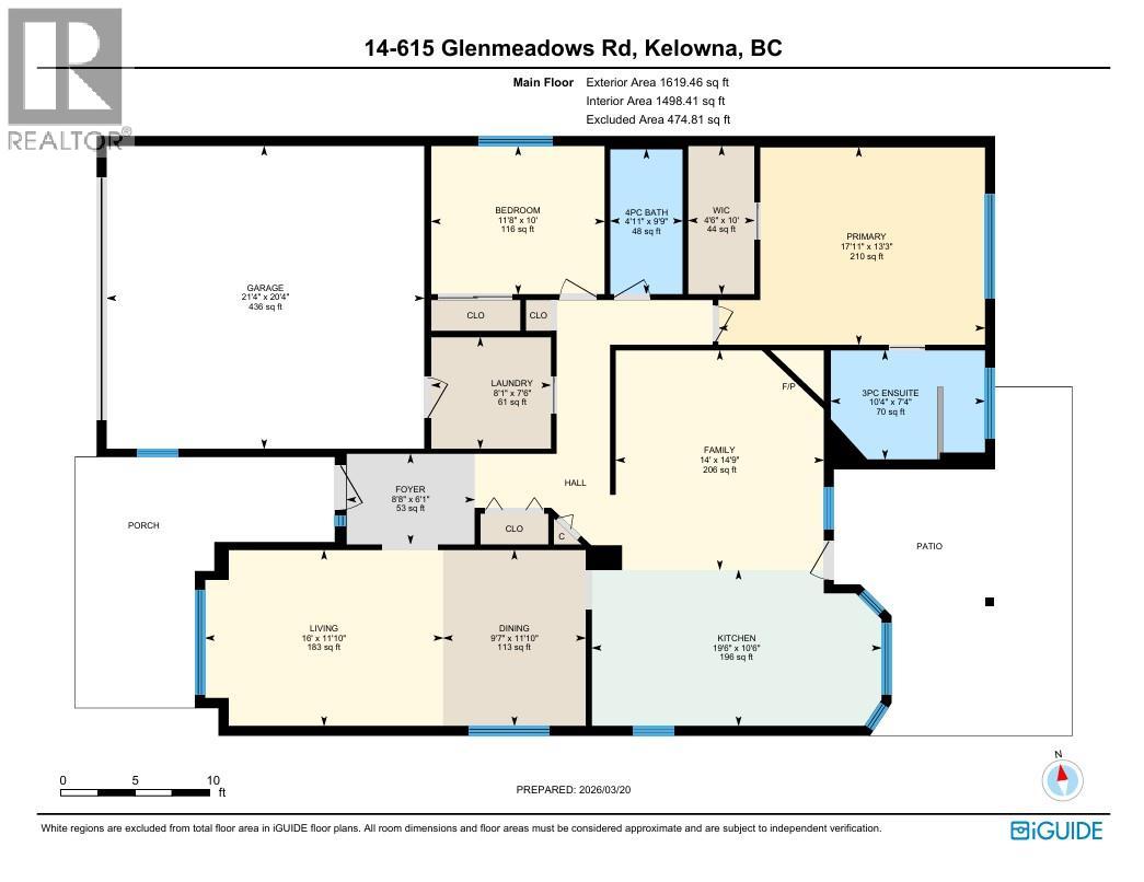 615 Glenmeadows Road Unit# 14, Kelowna, British Columbia  V1V 1N9 - Photo 34 - 10379621