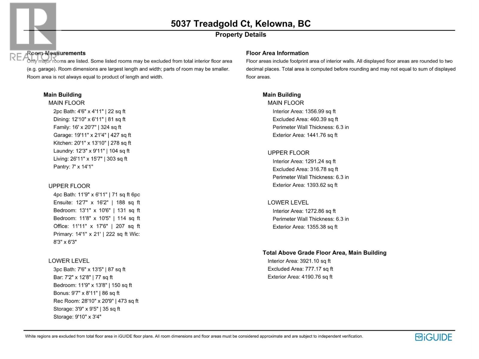 5037 Treadgold Court, Kelowna, British Columbia  V1W 5B4 - Photo 62 - 10382876