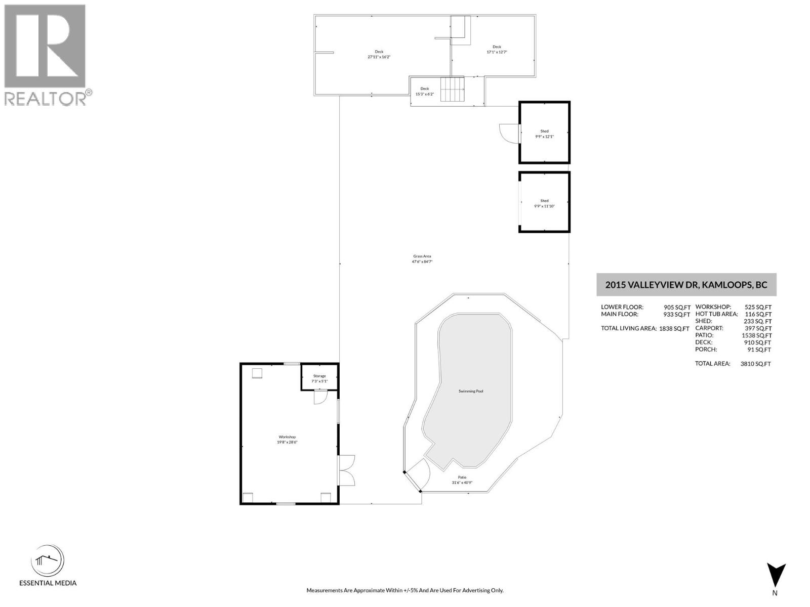2015 Valleyview Drive, Kamloops, British Columbia  V2C 4C3 - Photo 43 - 10383520