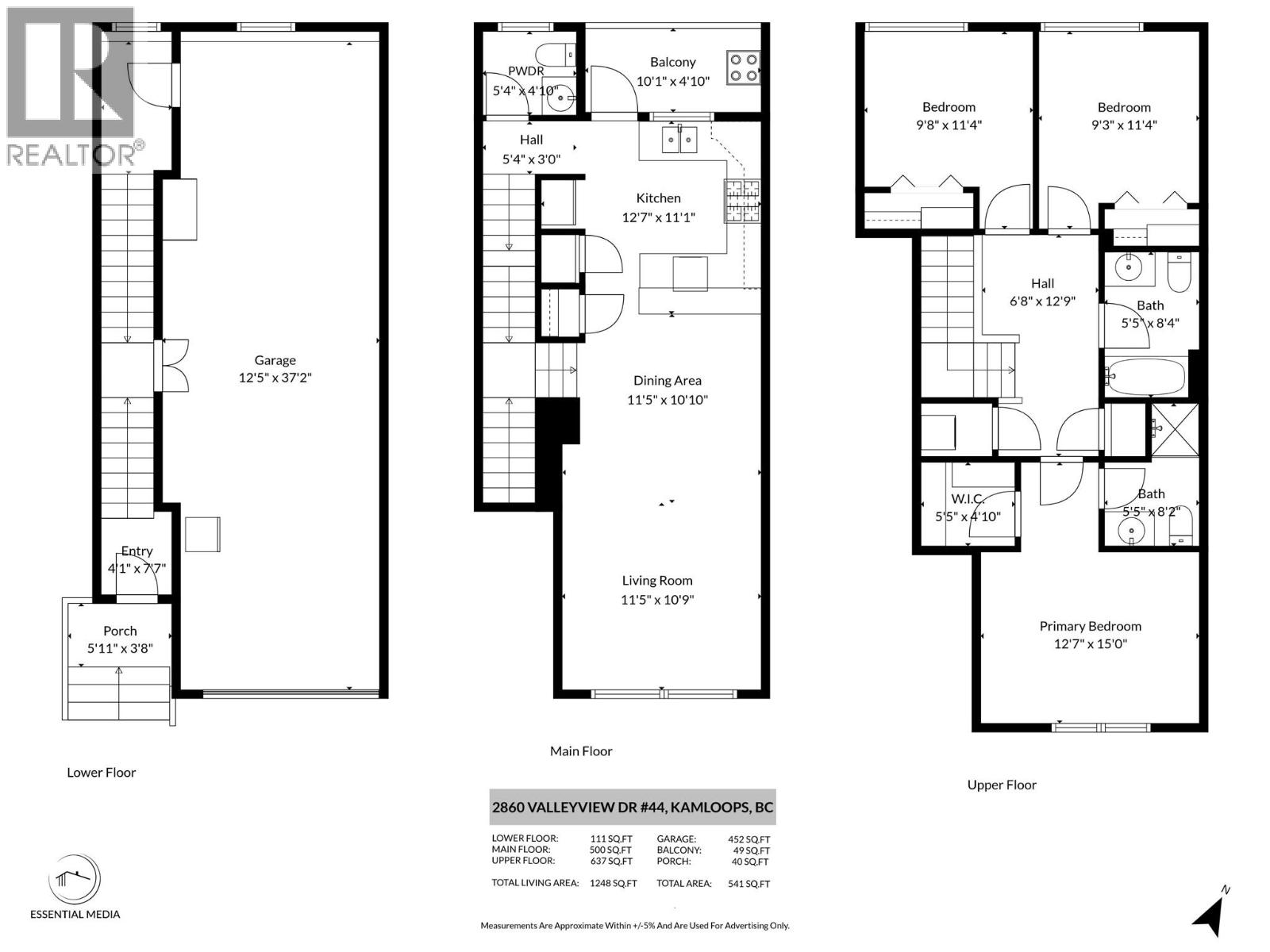 2860 Valleyview Drive Drive Unit# 44, Kamloops, British Columbia  V2C 0B3 - Photo 43 - 10384453