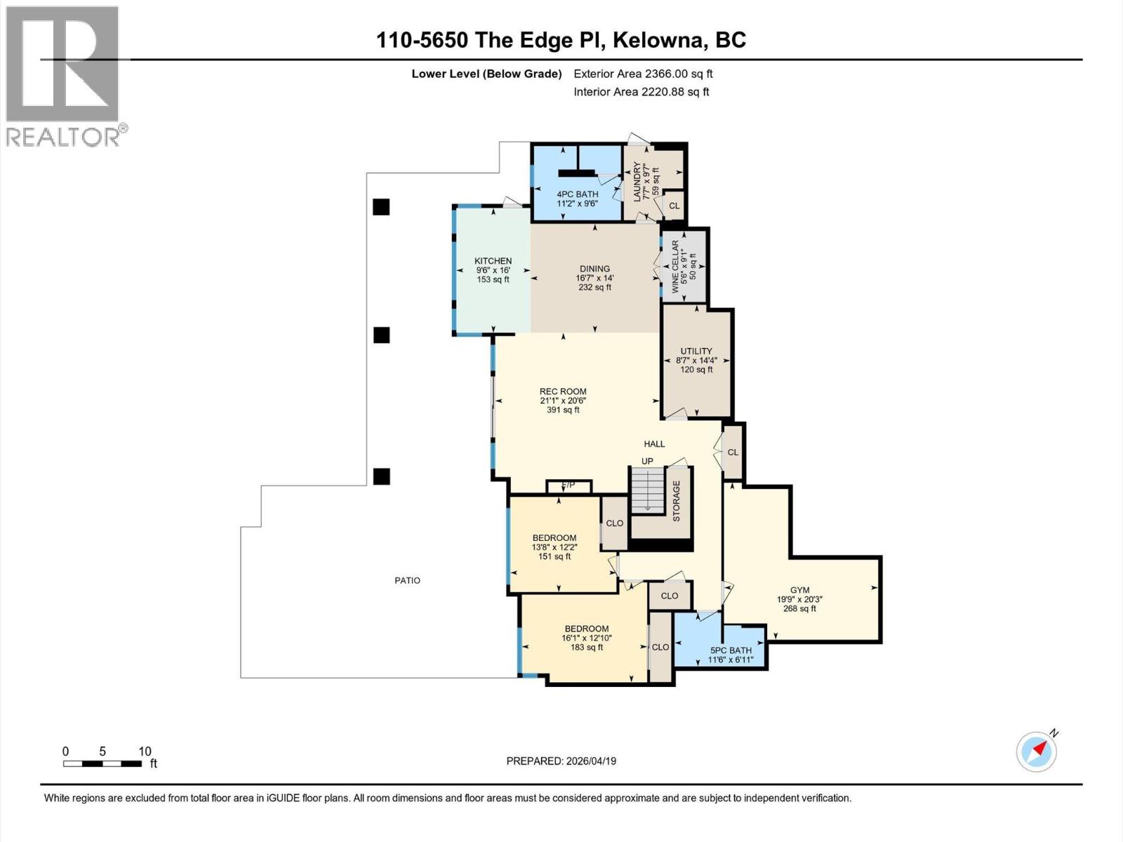5650 The Edge Place Unit# 110, Kelowna, British Columbia  V1W 5M4 - Photo 98 - 10384888