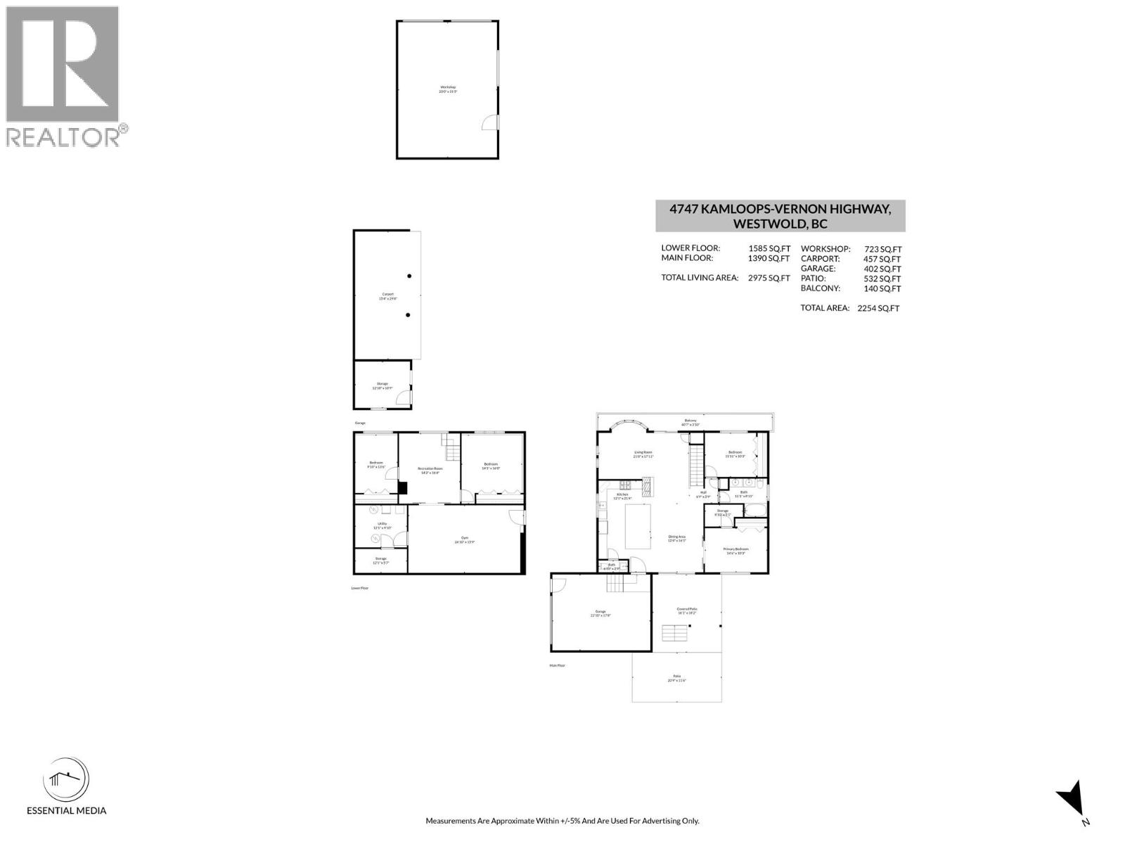 4747 Kamloops Vernon Highway, Westwold, British Columbia  V0E 3B1 - Photo 89 - 10385137