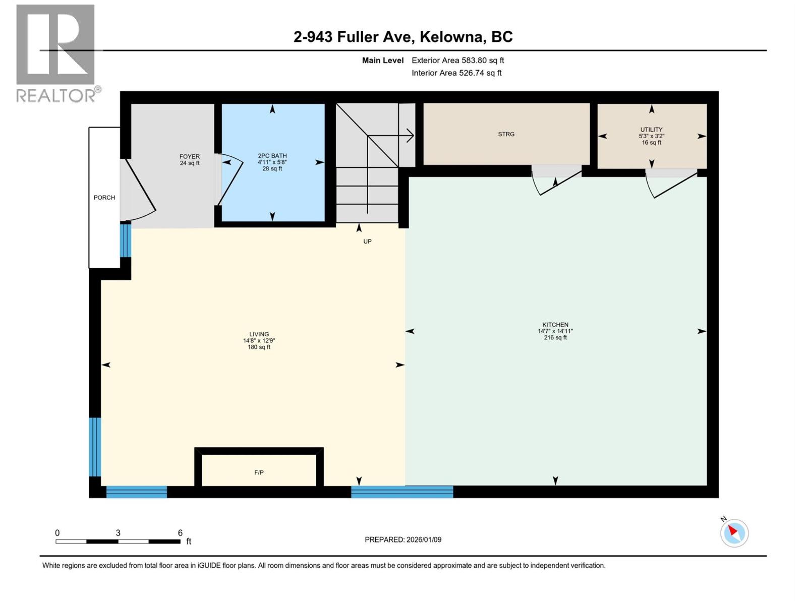 943 Fuller Avenue Unit# 3, Kelowna, British Columbia  V1Y 6X5 - Photo 36 - 10385398