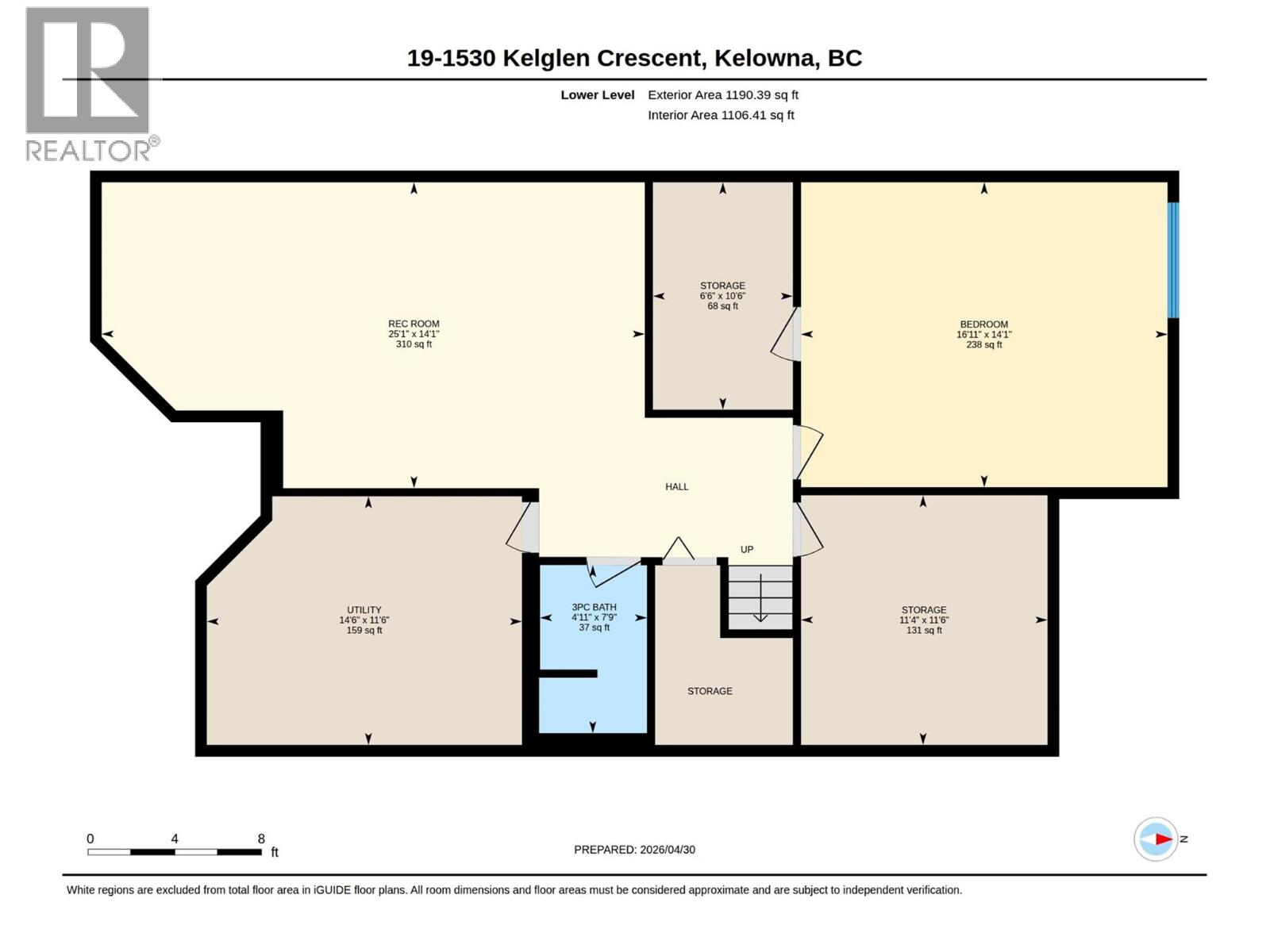 1530 Kelglen Crescent Unit# 19, Kelowna, British Columbia  V1Y 6K7 - Photo 38 - 10385142
