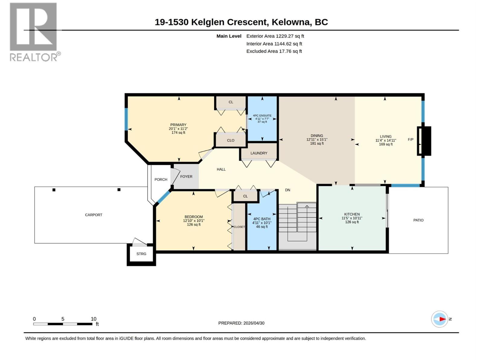 1530 Kelglen Crescent Unit# 19, Kelowna, British Columbia  V1Y 6K7 - Photo 39 - 10385142
