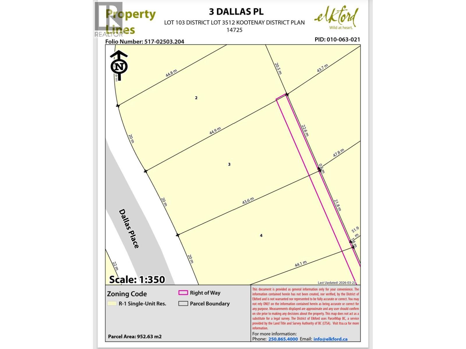 3 DALLAS Place, elkford, British Columbia