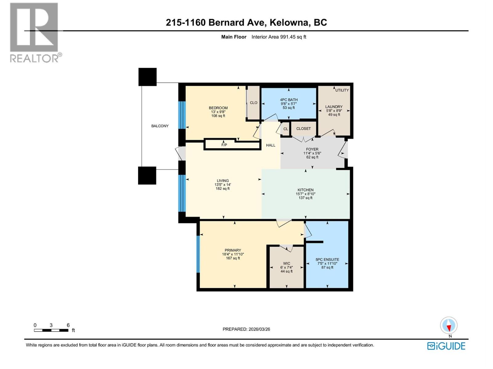 1160 Bernard Avenue Unit# 215, Kelowna, British Columbia  V1Y 6R2 - Photo 39 - 10386545