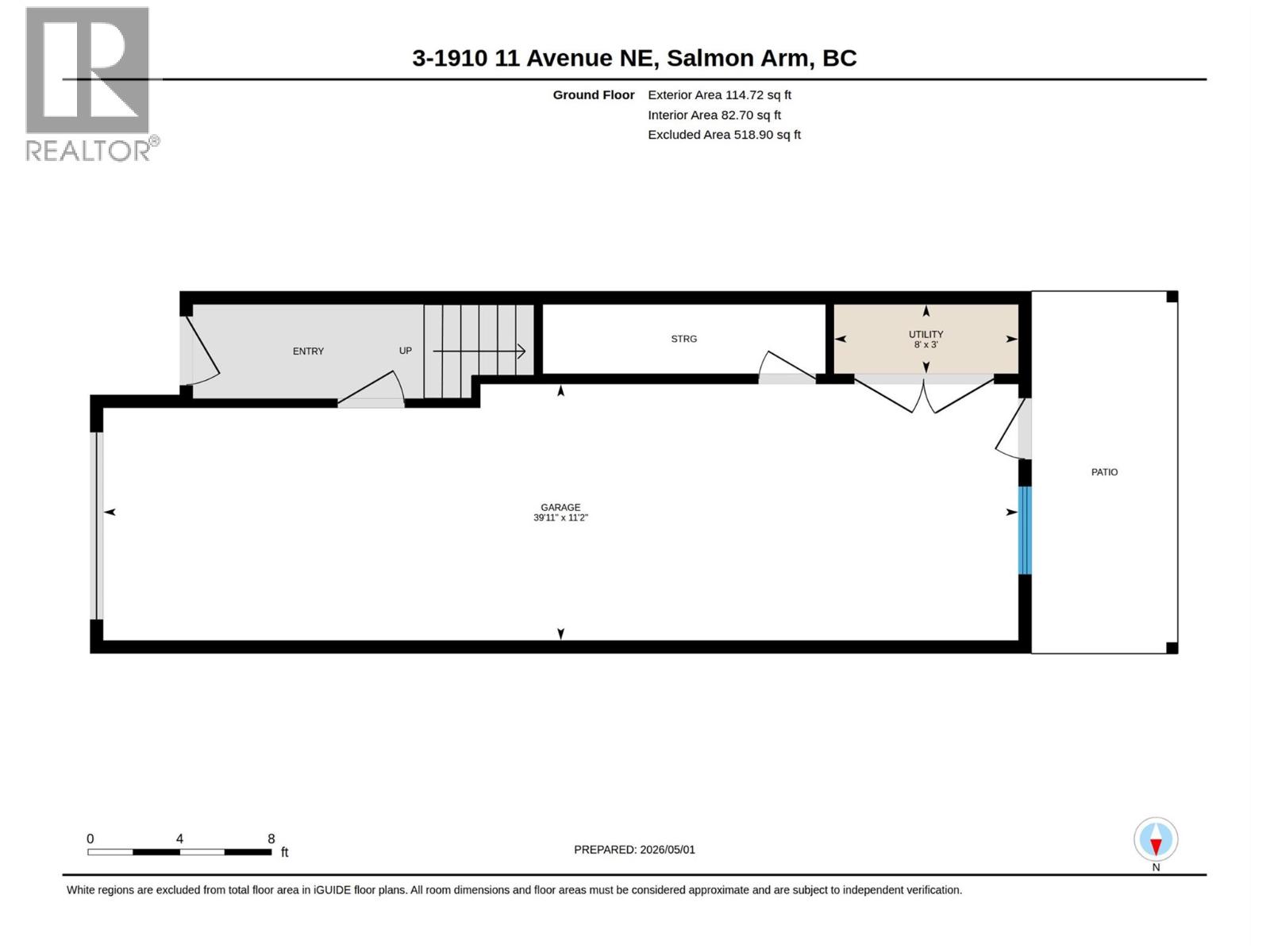 1910 11 Avenue Ne Unit# 3, Salmon Arm, British Columbia  V1E 2V5 - Photo 34 - 10386486