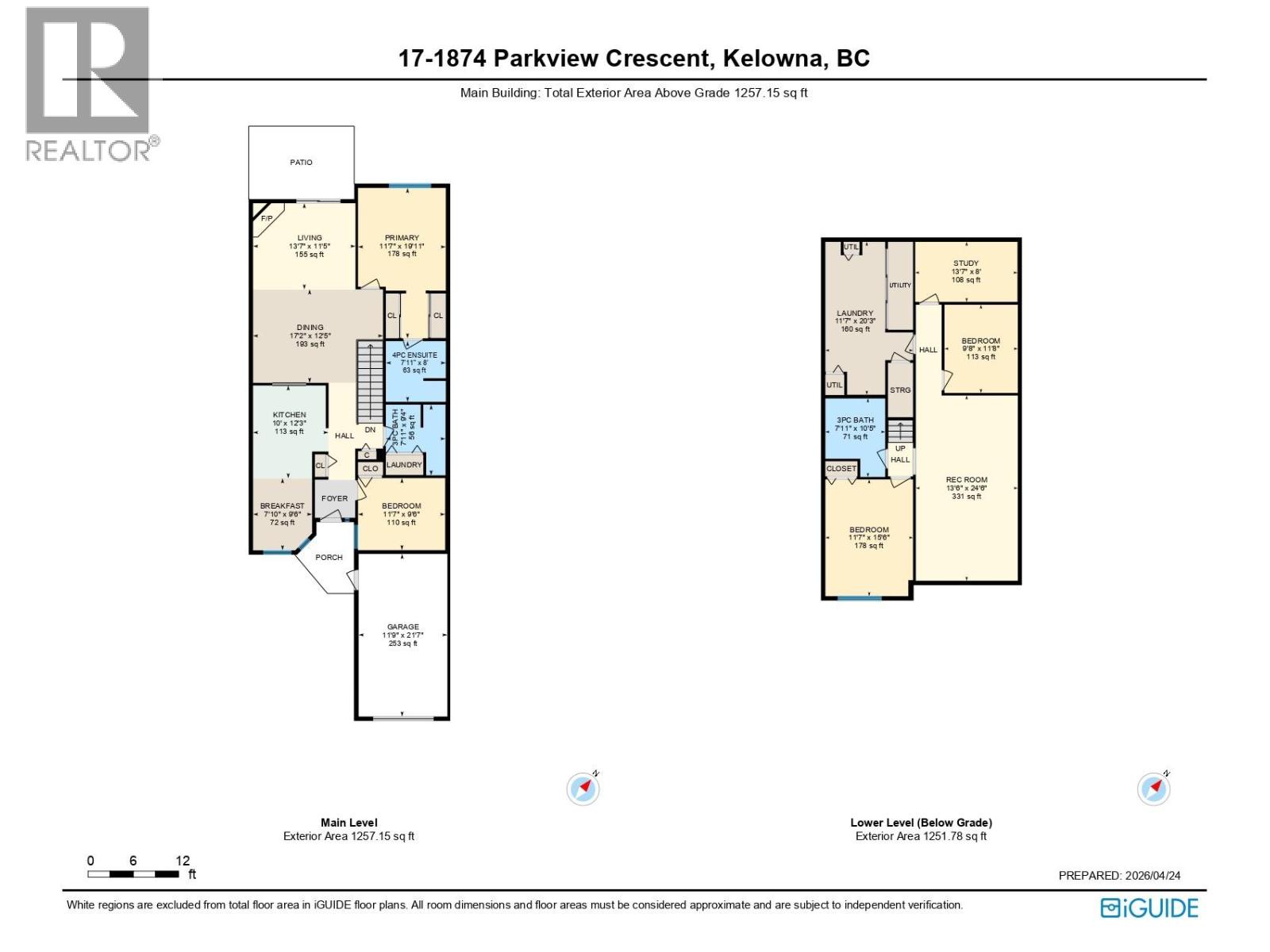 1874 Parkview Crescent Unit# 17, Kelowna, British Columbia  V1X 7G6 - Photo 39 - 10385177