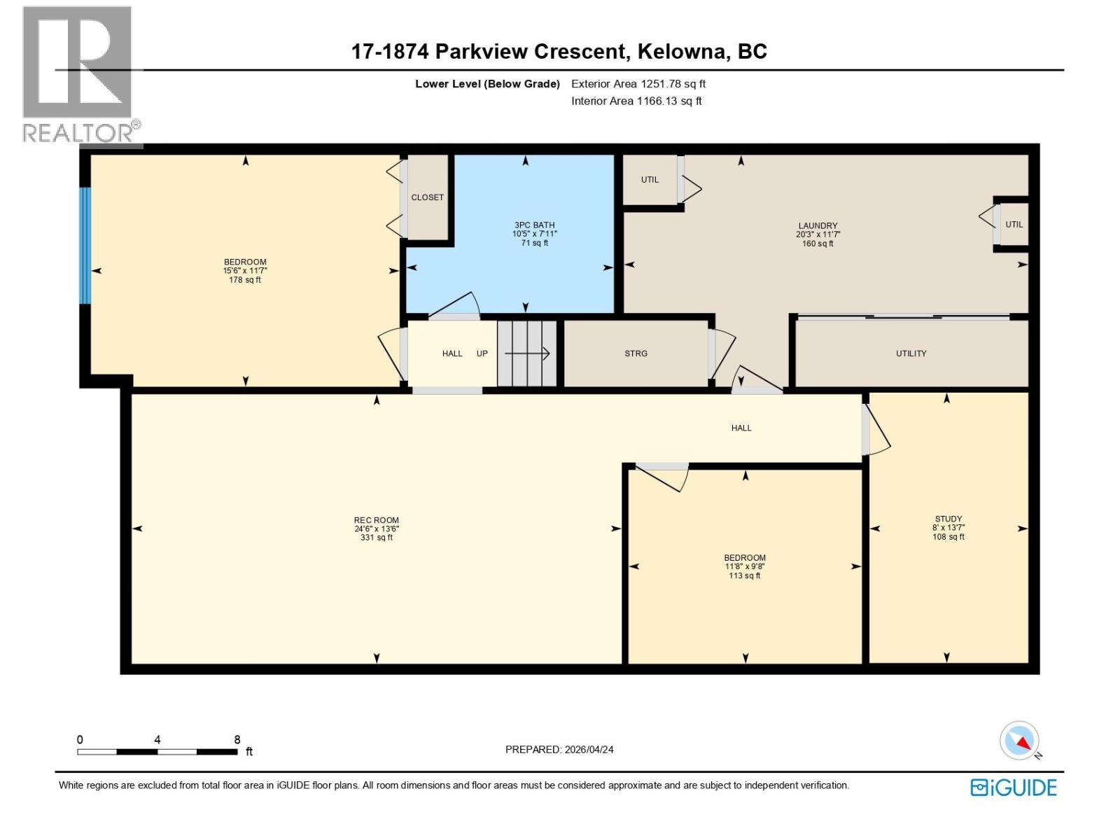 1874 Parkview Crescent Unit# 17, Kelowna, British Columbia  V1X 7G6 - Photo 41 - 10385177