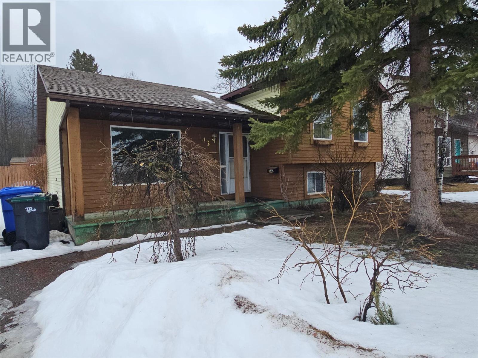 143 Kiskatinaw Crescent, tumbler ridge, British Columbia