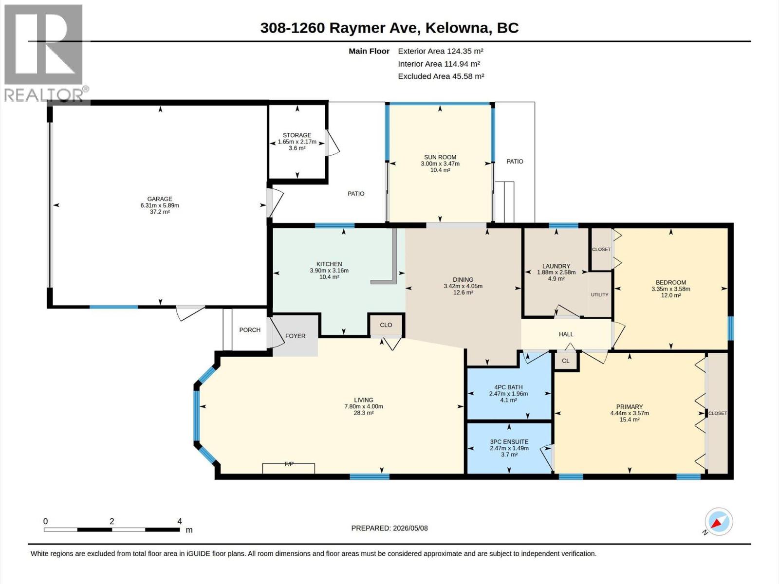 1260 Raymer Avenue Unit# 308, Kelowna, British Columbia  V1W 3S3 - Photo 32 - 10386779