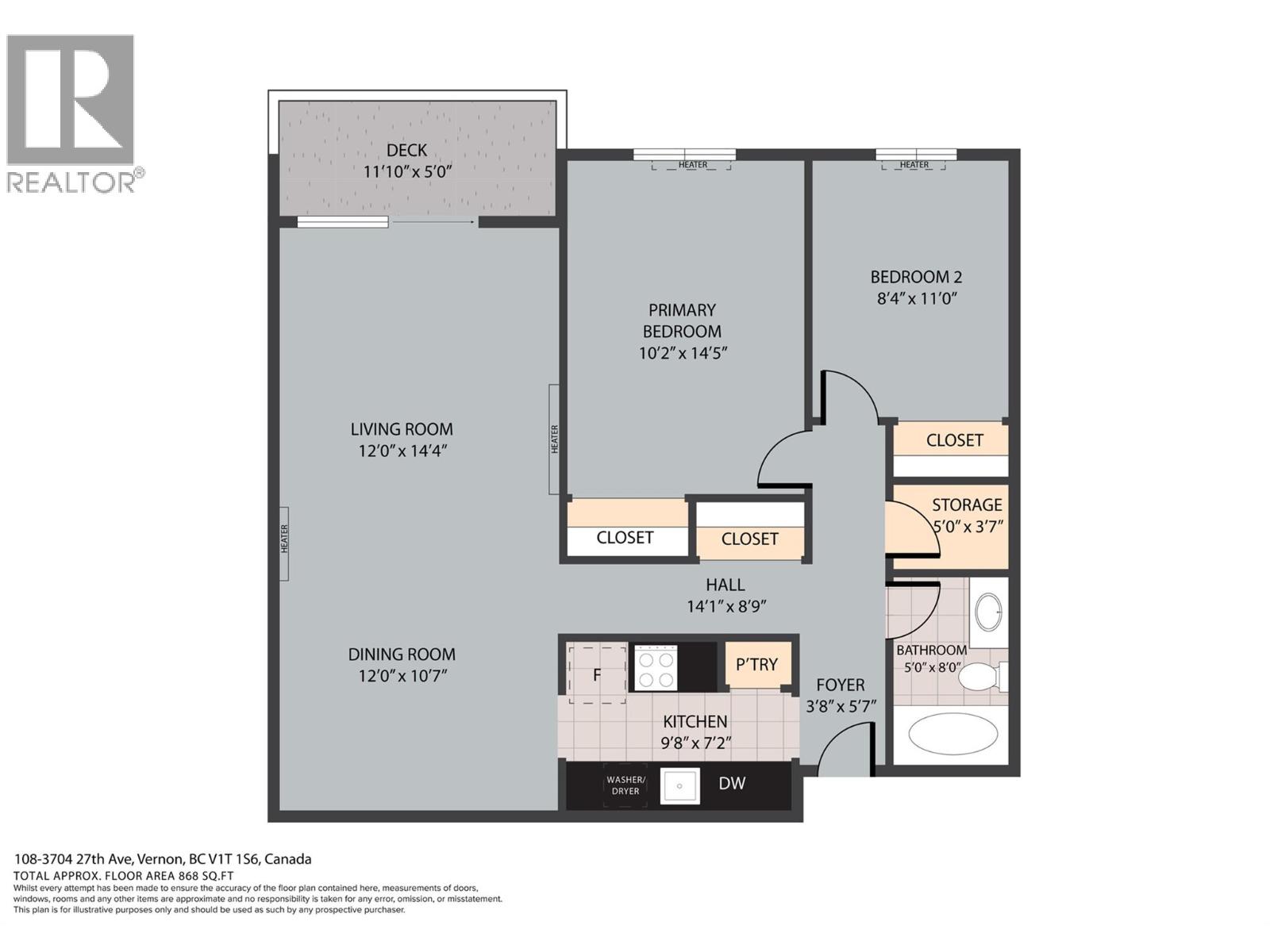 3704 27 Avenue Unit# 108, Vernon, British Columbia  V1T 1S6 - Photo 2 - 10386978