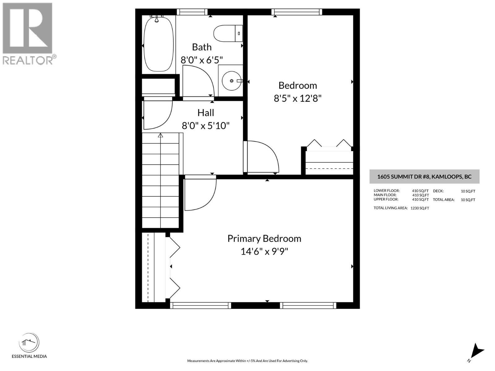 1605 Summit Drive Unit# 8, Kamloops, British Columbia  V2E 2A5 - Photo 36 - 10386561