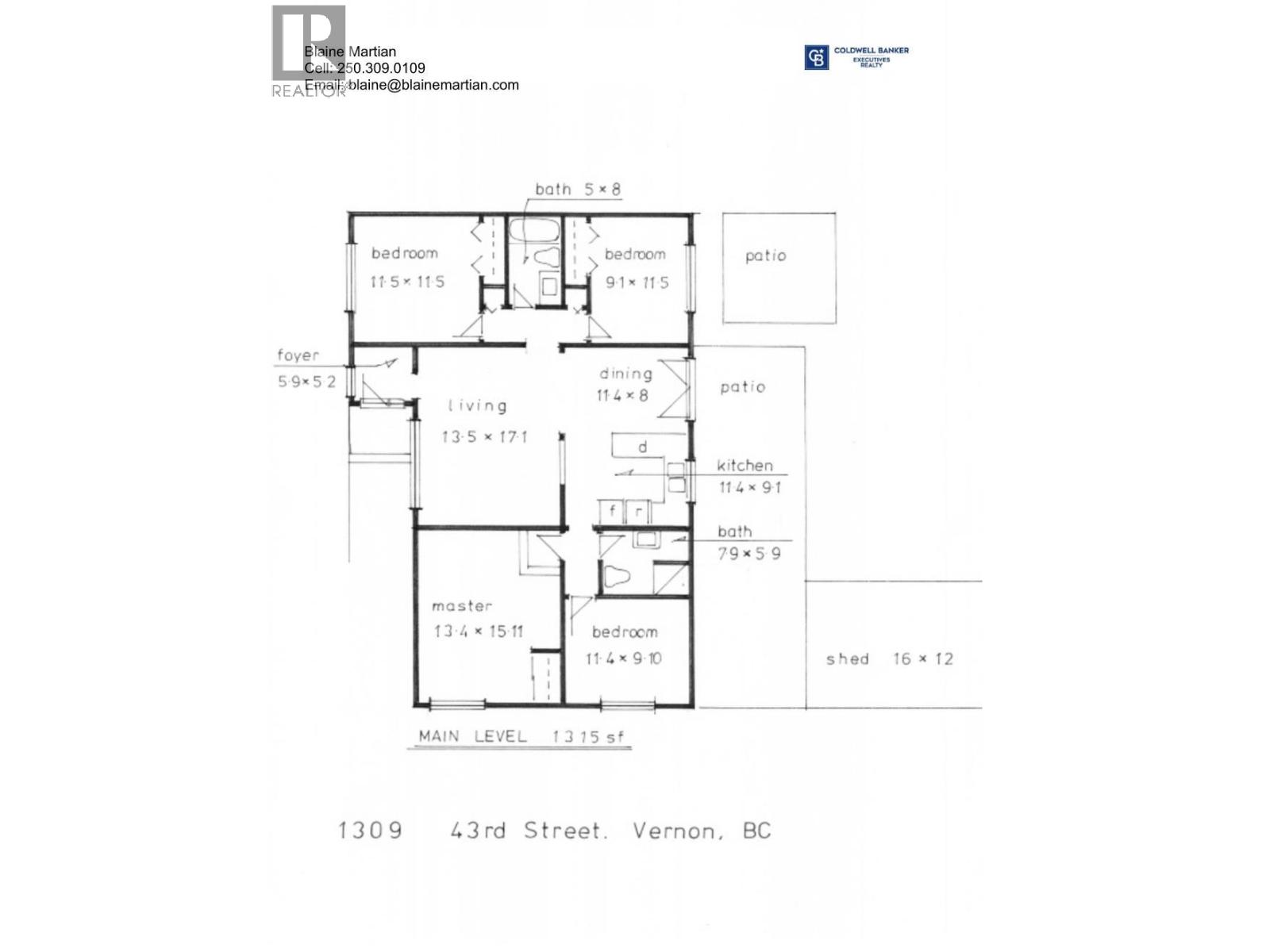 1309 43 Street, Vernon, British Columbia  V1T 7R7 - Photo 11 - 10387079