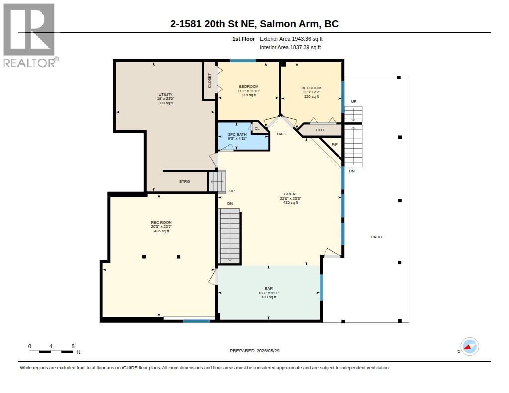1581 20 Street Ne Unit# 2, Salmon Arm, British Columbia  V1E 0A7 - Photo 87 - 10388836