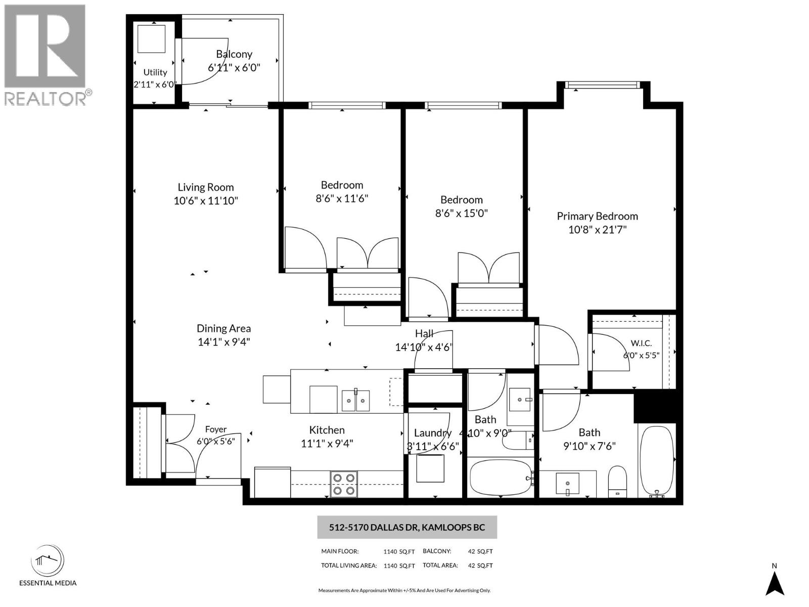5170 Dallas Drive Unit# 512, Kamloops, British Columbia  V2C 0C7 - Photo 55 - 10387849