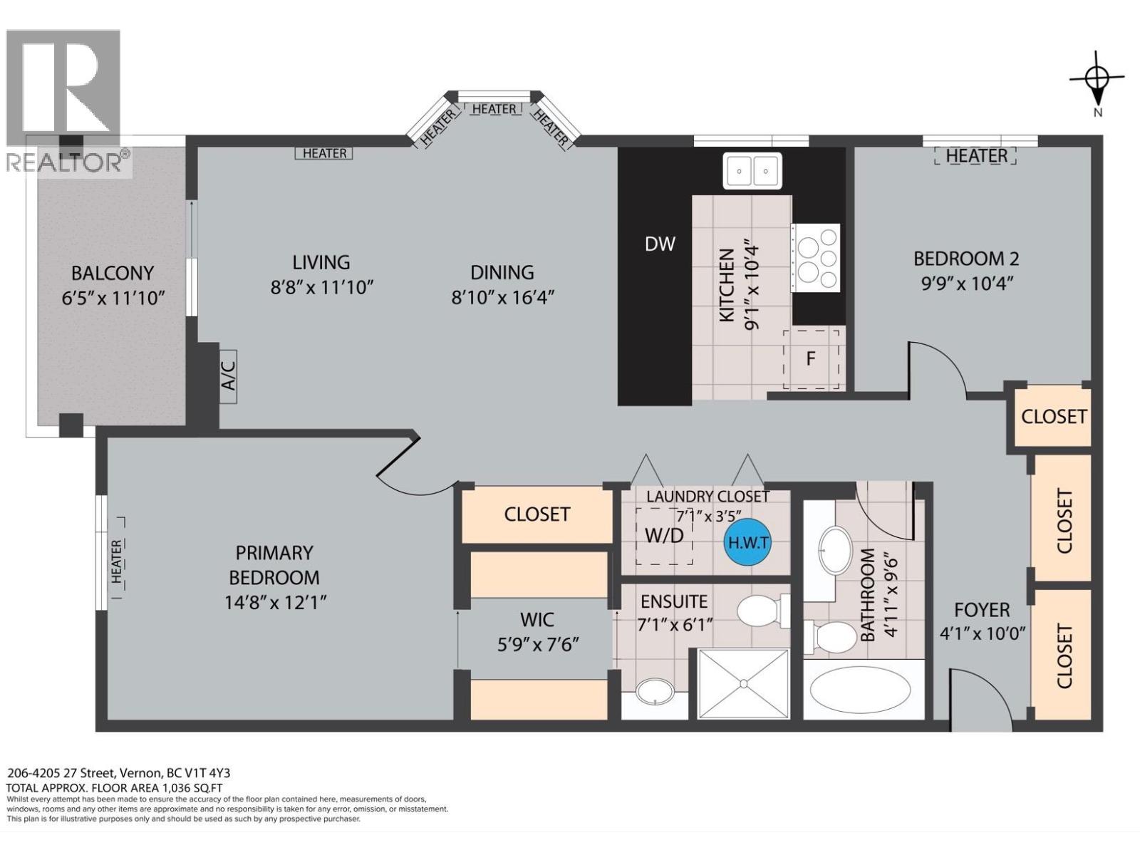 4205 27 Street Unit# 206, Vernon, British Columbia  V1T 4Y3 - Photo 20 - 10389987
