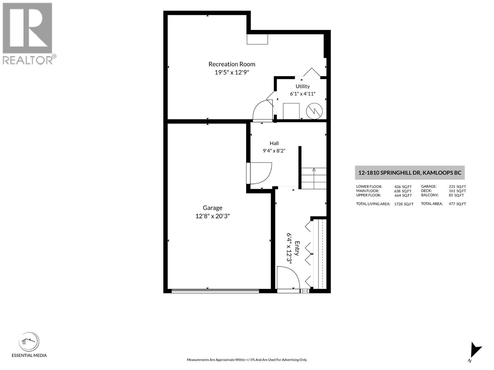 1810 Springhill Drive Unit# 12, Kamloops, British Columbia  V2E 1P9 - Photo 54 - 10390498