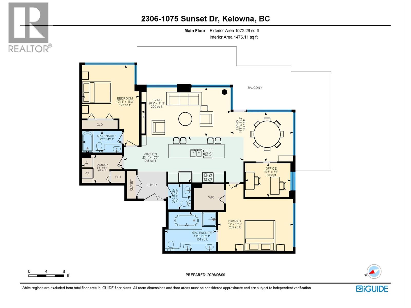 1075 Sunset Drive Unit# 2603, Kelowna, British Columbia  V1Y 9Y9 - Photo 52 - 10388865