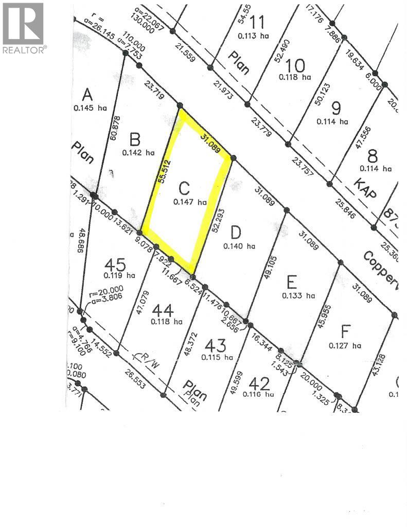 Lot C Copperview Drive, blind bay, British Columbia