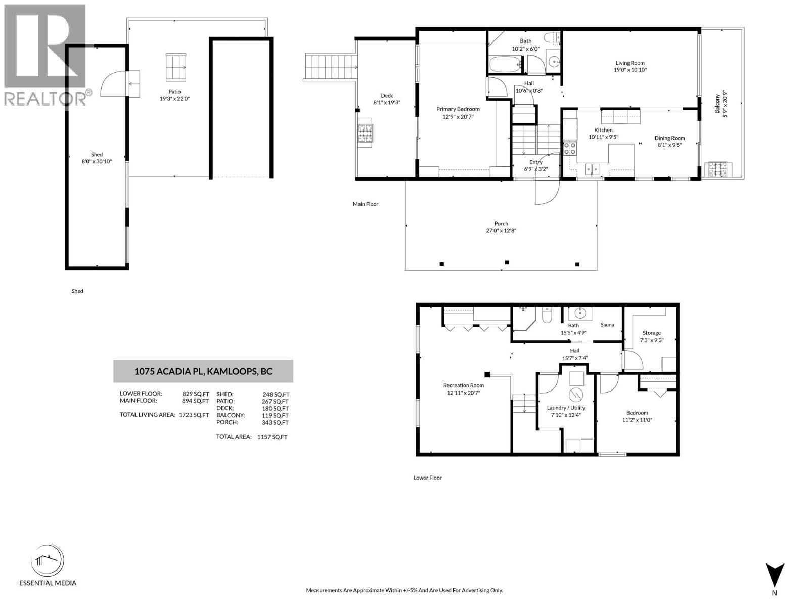 1075 Acadia Place, Kamloops, British Columbia  V2B 7Z5 - Photo 50 - 10391714