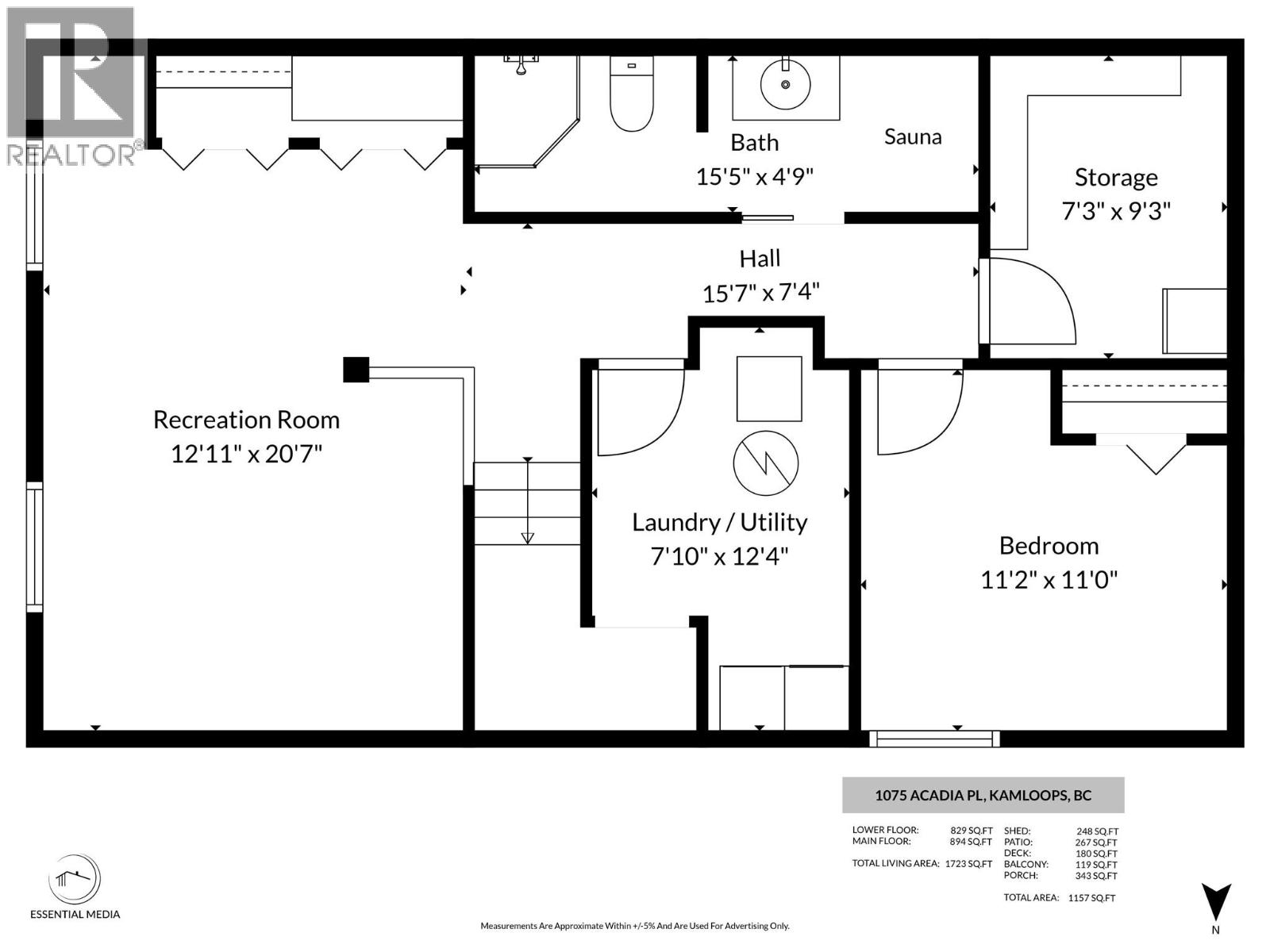 1075 Acadia Place, Kamloops, British Columbia  V2B 7Z5 - Photo 51 - 10391714