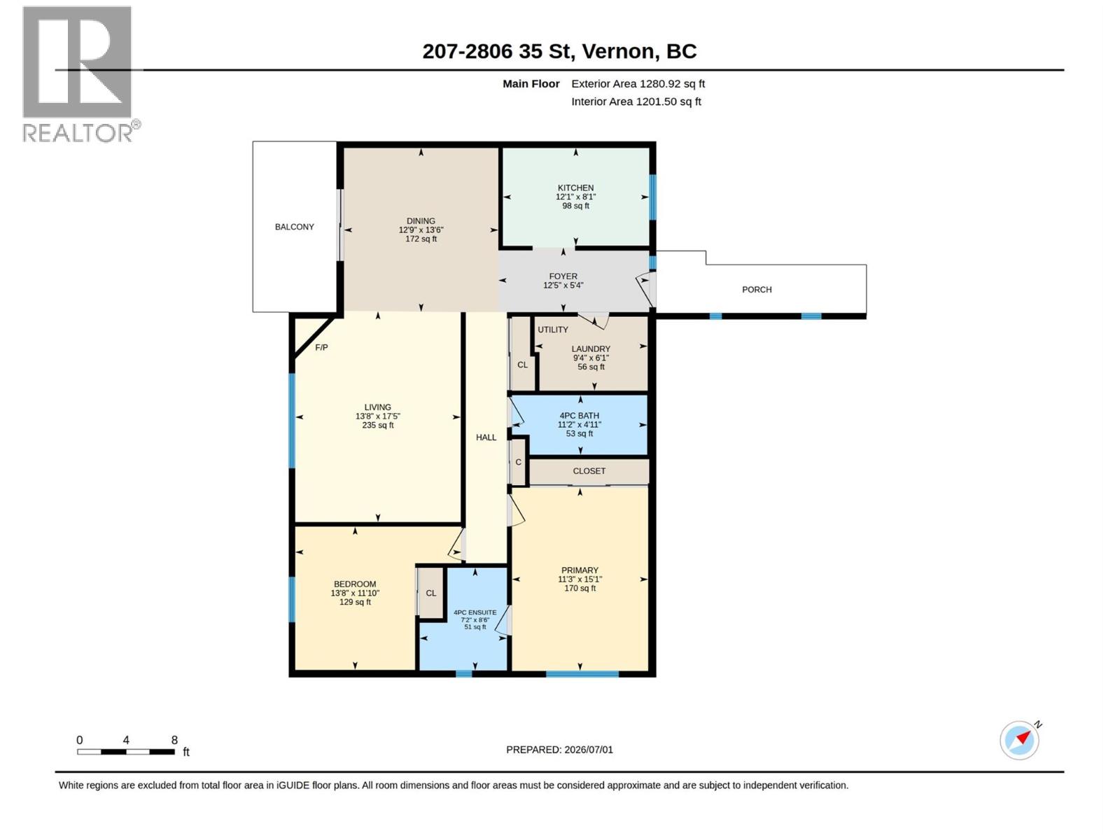 2806 35 Street Unit# 207, Vernon, British Columbia  V1T 6B5 - Photo 34 - 10393142