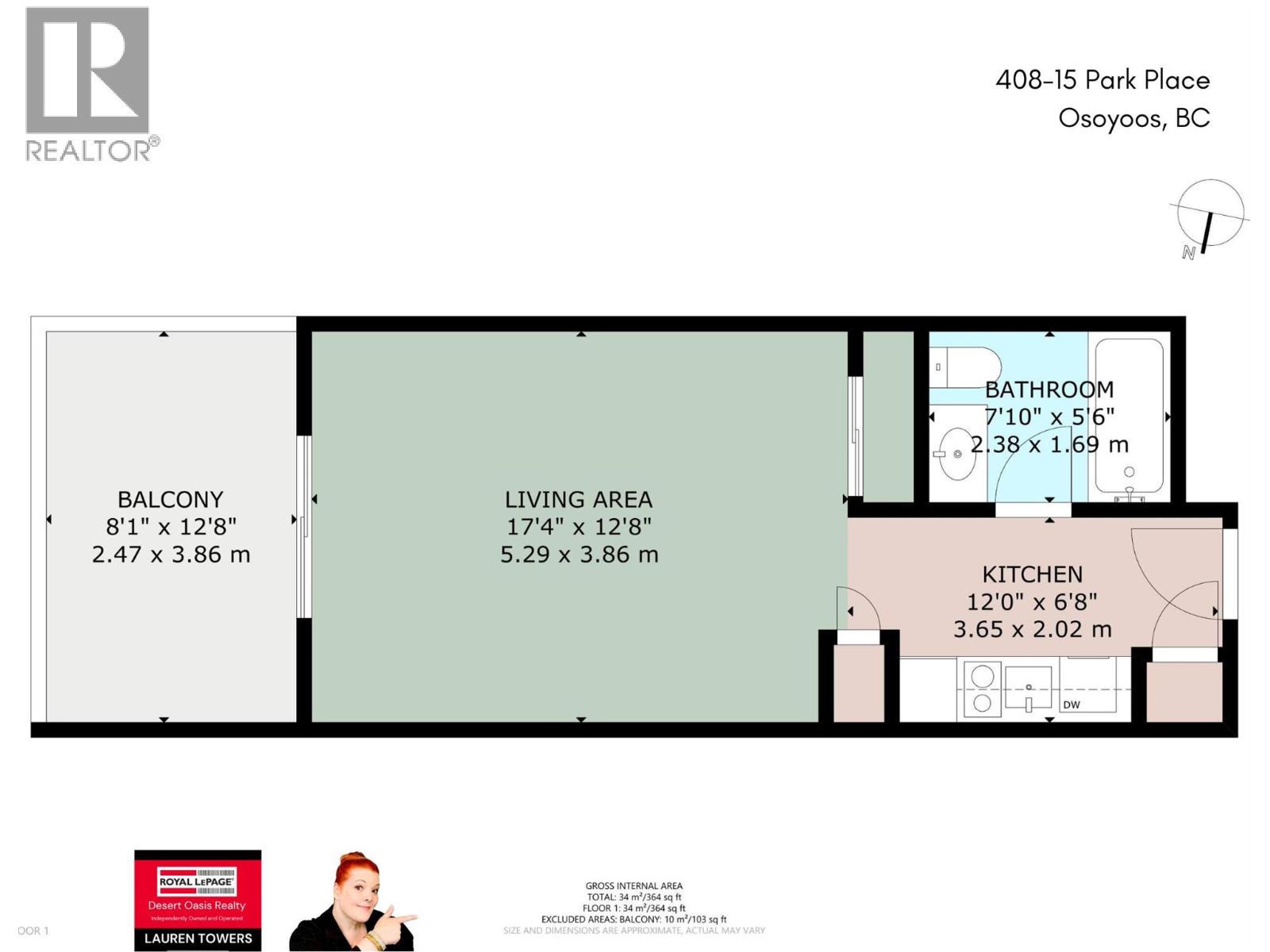 15 Park Place Unit# 408, Osoyoos, British Columbia  V0H 1V0 - Photo 31 - 10393738