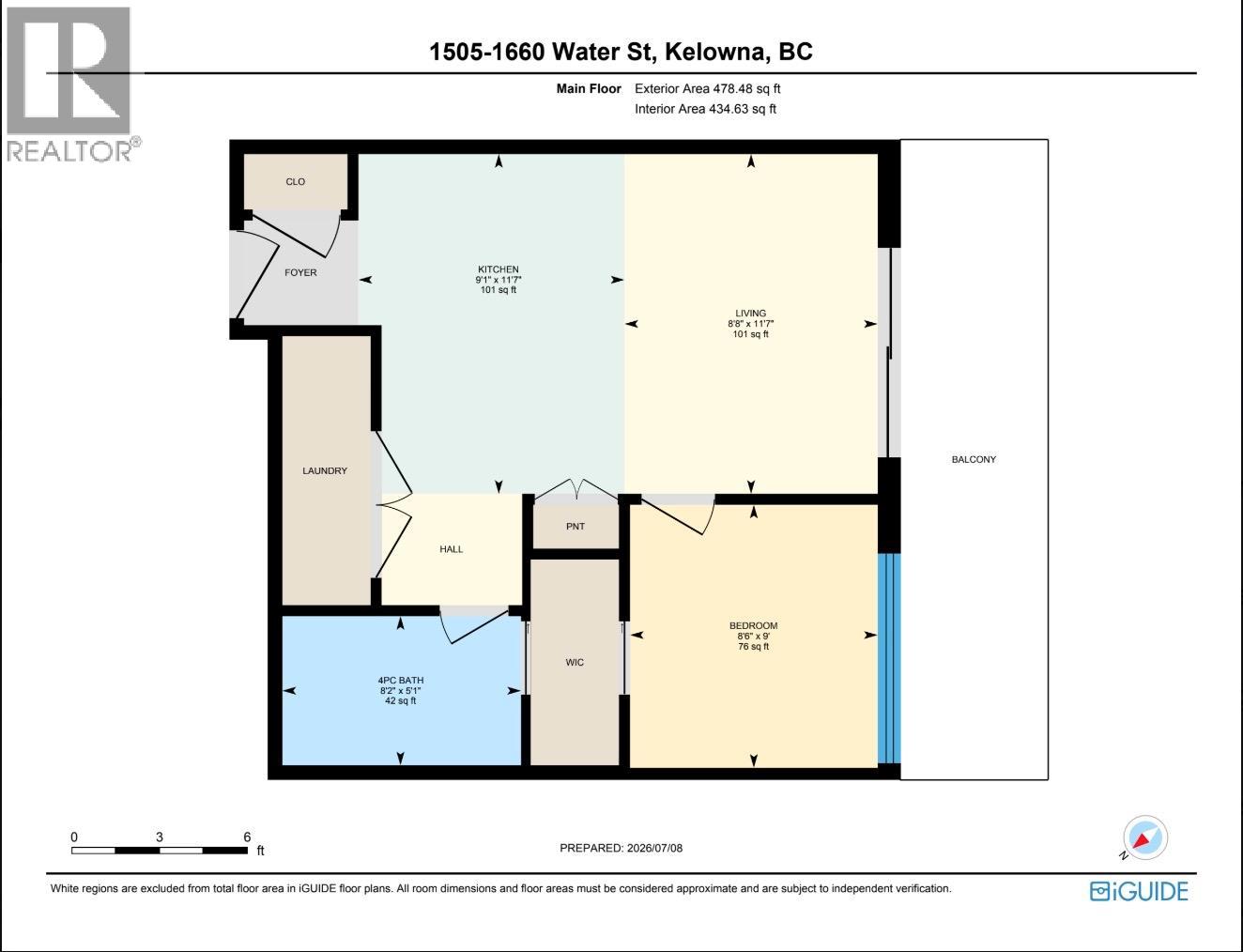 1626 Water Street Unit# 1505, Kelowna, British Columbia  V1Y 0N7 - Photo 53 - 10393423