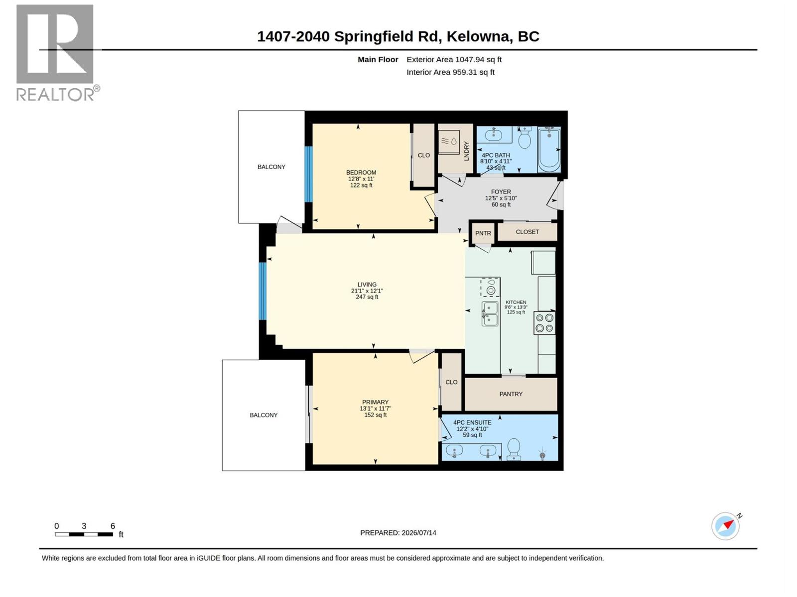 2040 Springfield Road Unit# 1407, Kelowna, British Columbia  V1Y 9N7 - Photo 75 - 10394854