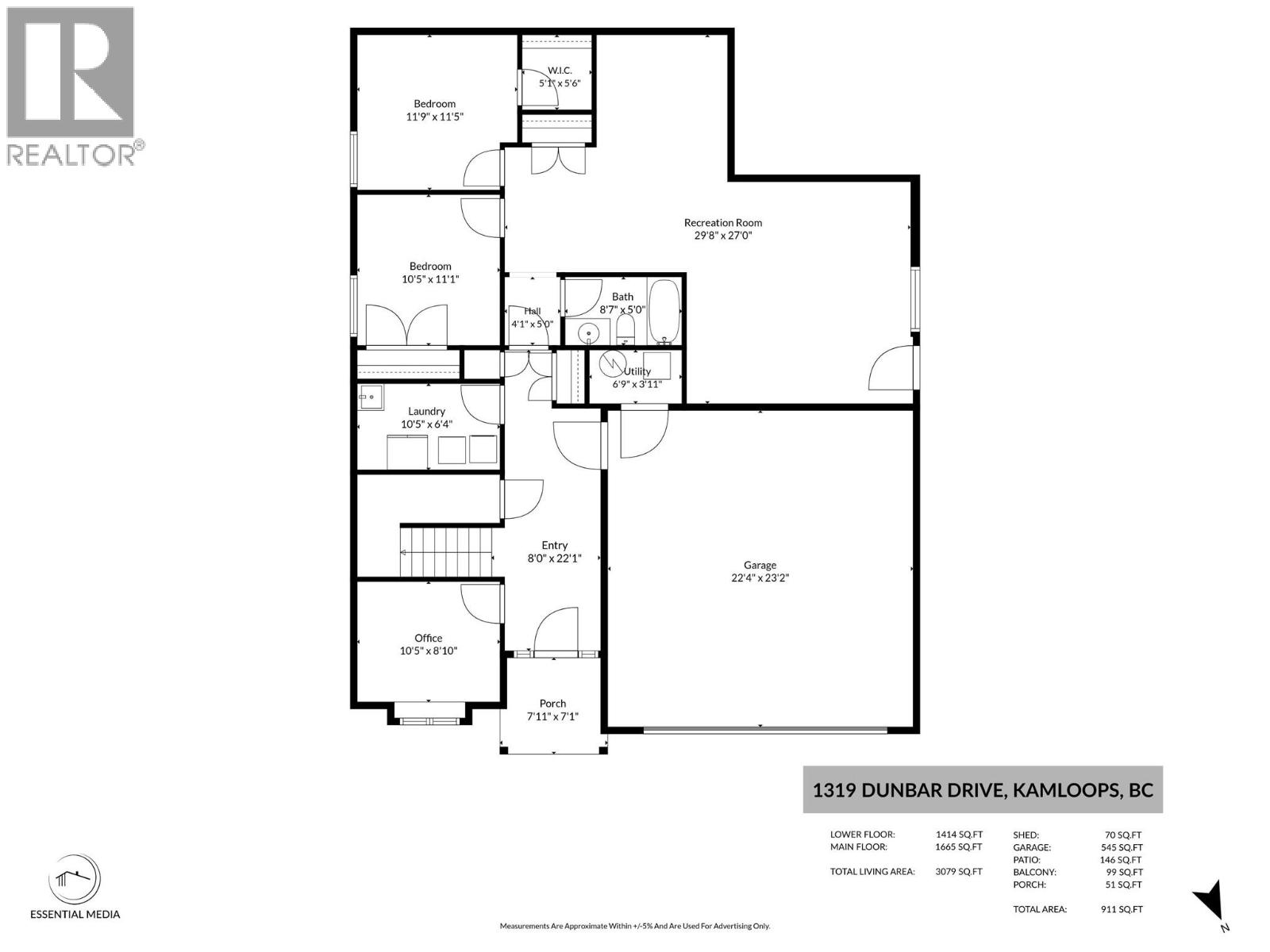 1319 Dunbar Drive, Kamloops, British Columbia  V1S 0C6 - Photo 45 - 10396294