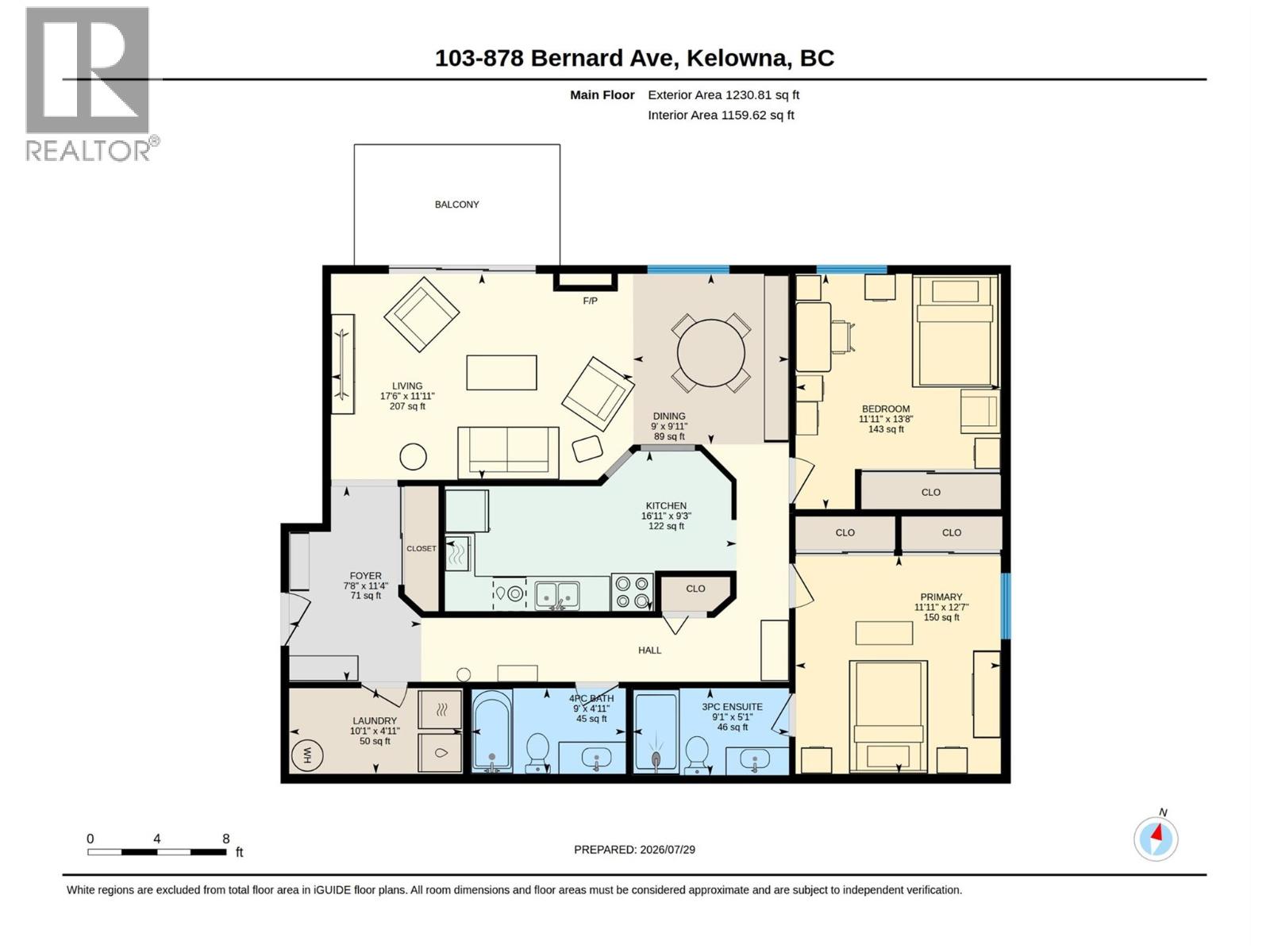 878 Bernard Avenue Unit# 103, Kelowna, British Columbia  V1Y 6P5 - Photo 53 - 10396316