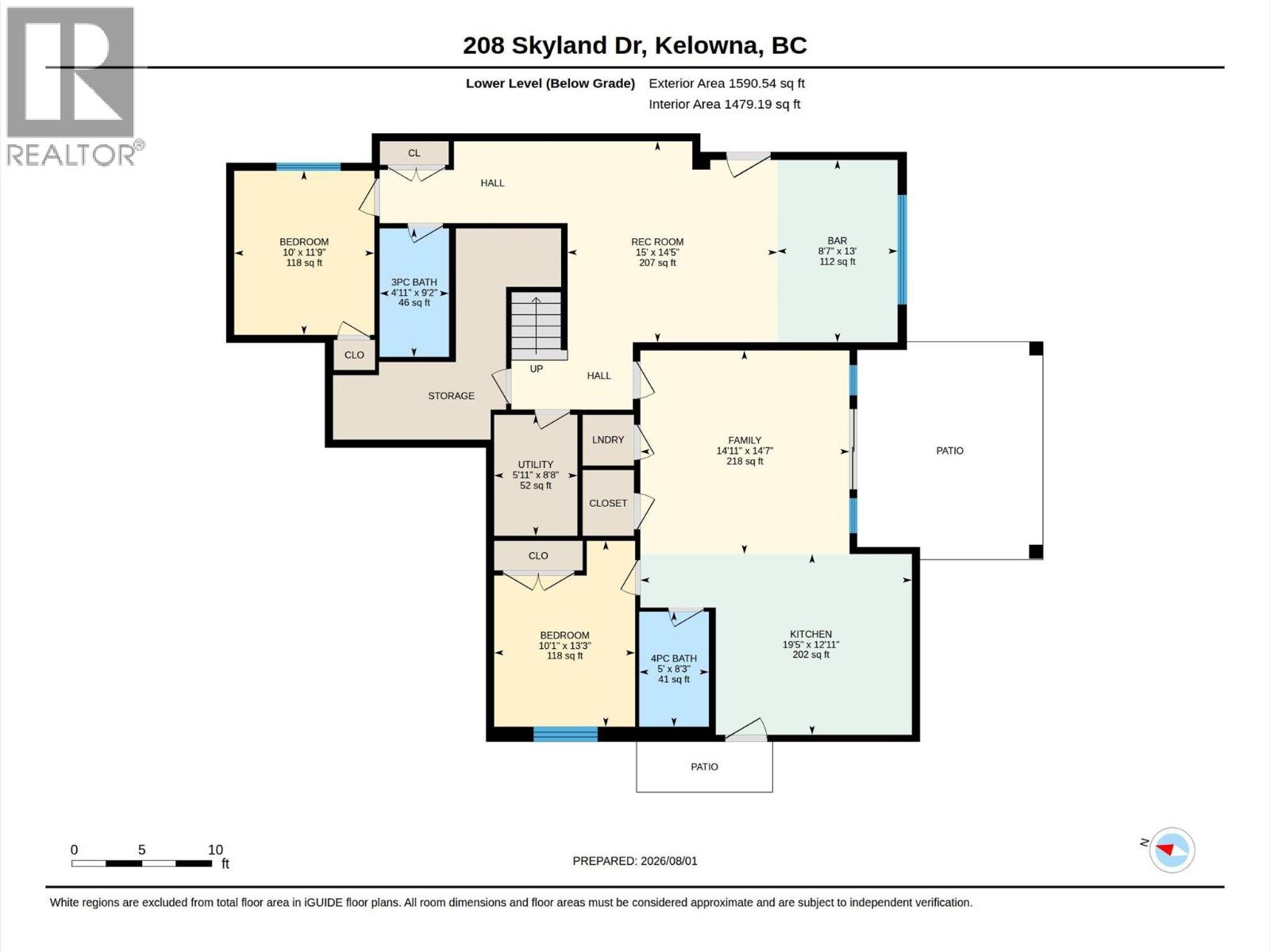 208 Skyland Drive, Kelowna, British Columbia  V1V 0C9 - Photo 65 - 10396390