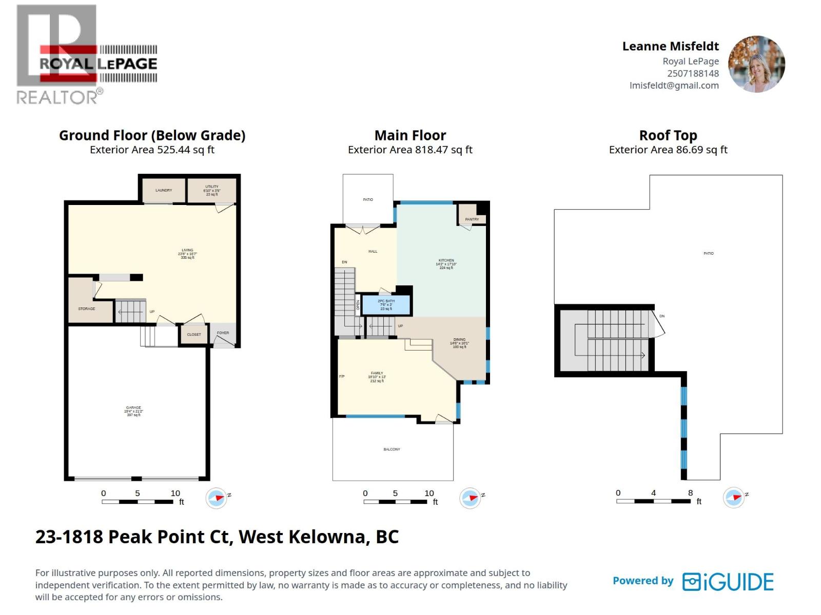 1818 Peak Point Court Unit# 23, West Kelowna, British Columbia  V1Z 4B4 - Photo 41 - 10396777