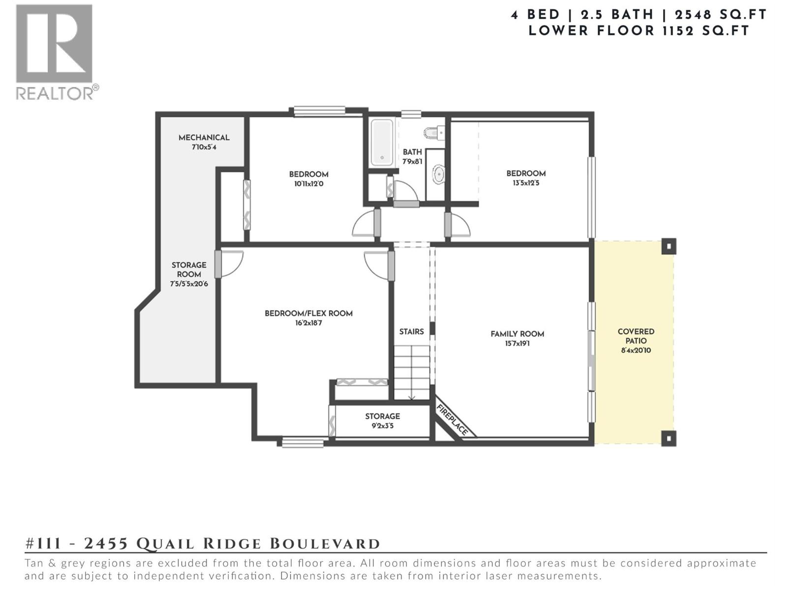 2455 Quail Ridge Boulevard Unit# 111, Kelowna, British Columbia  V1V 2S8 - Photo 36 - 10396932